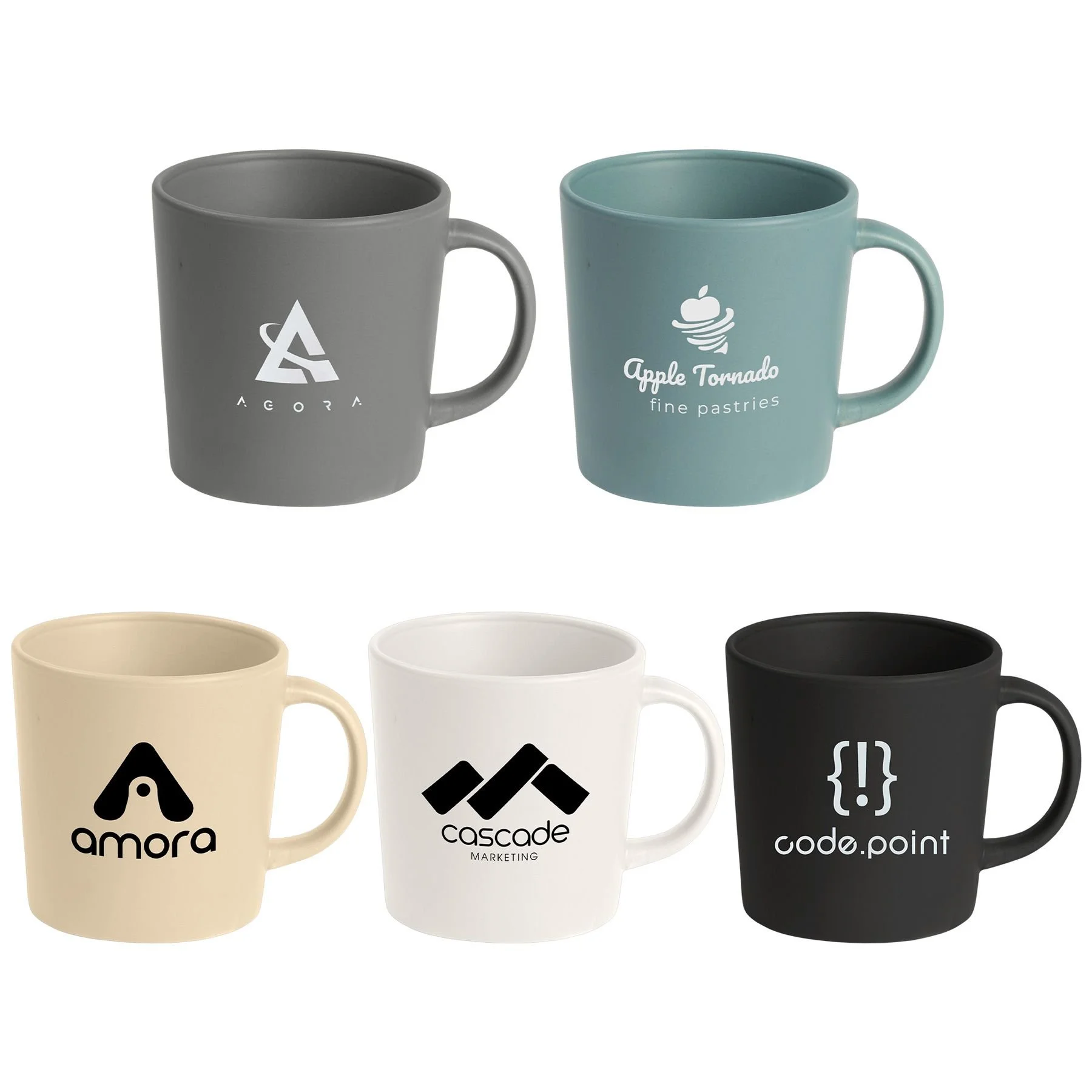 12 OZ Matte Glazed Ceramic Mug