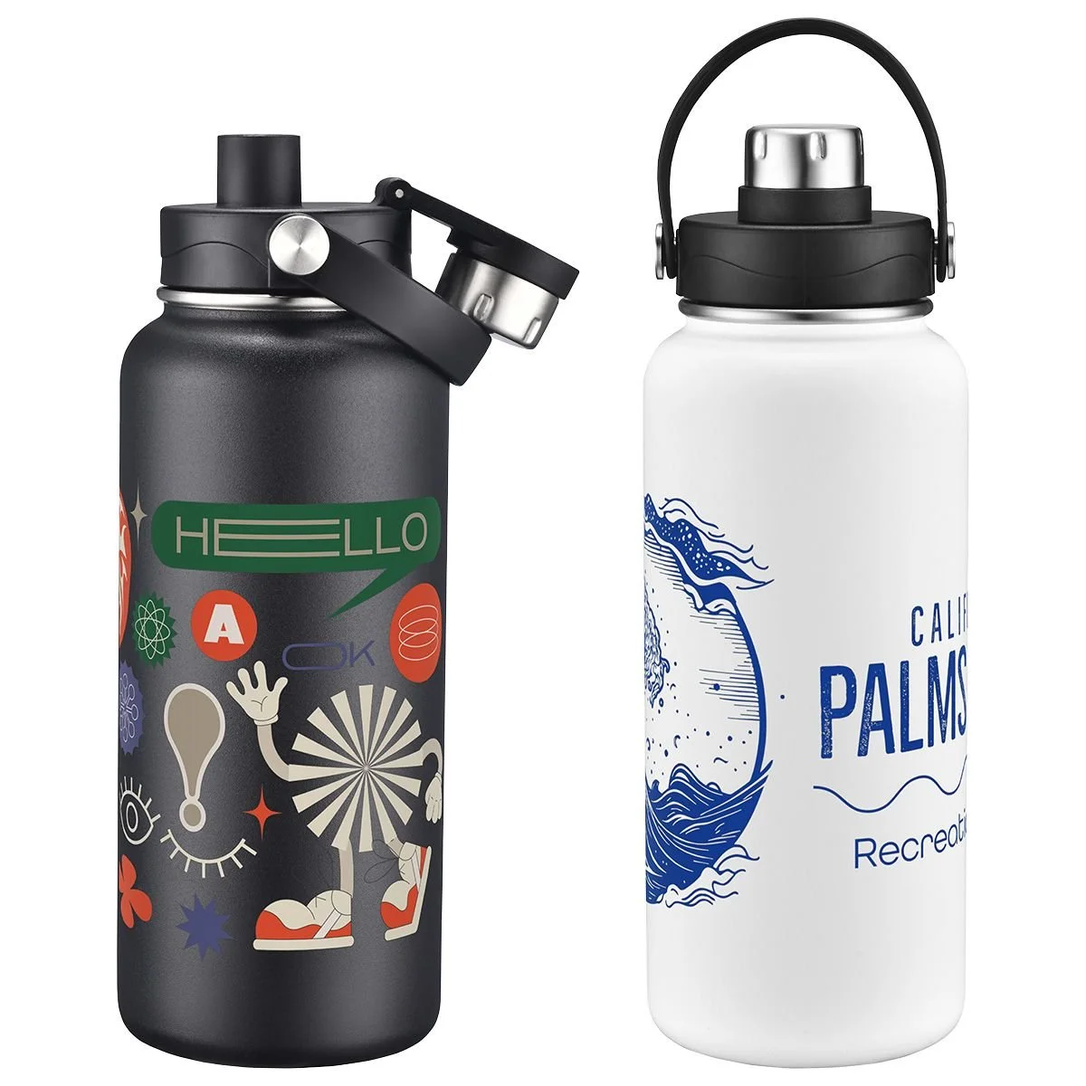 34OZ Insulated Vacuum sealed Bottle