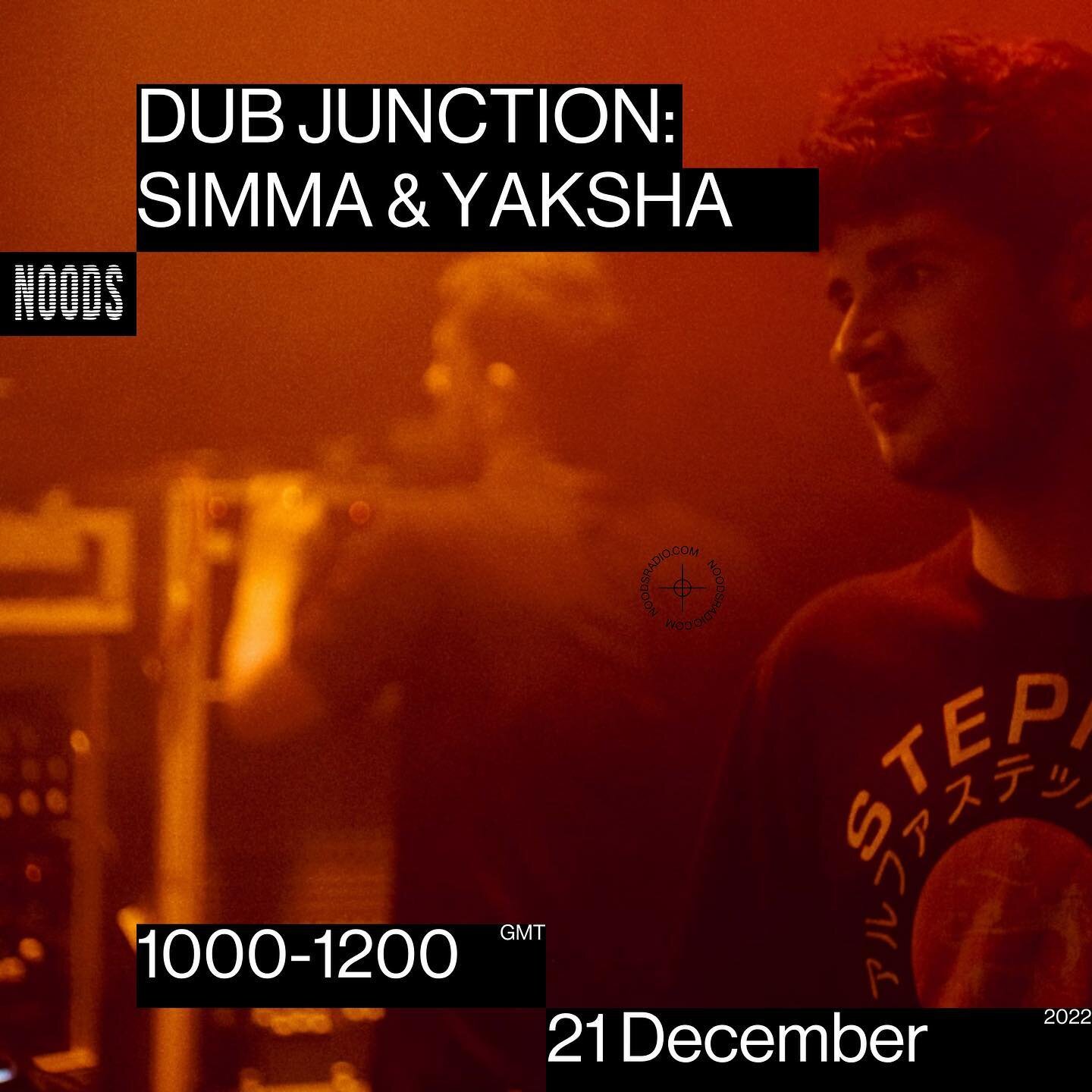 last show of the year on @noodsradio is up to listen back now! Joining @simmadub is @yakshasounds with a special guest mix of his own productions!

Swipe for tracklist + clips, link to all radio shows in bio!

Thank you to everyone that tunes in and 