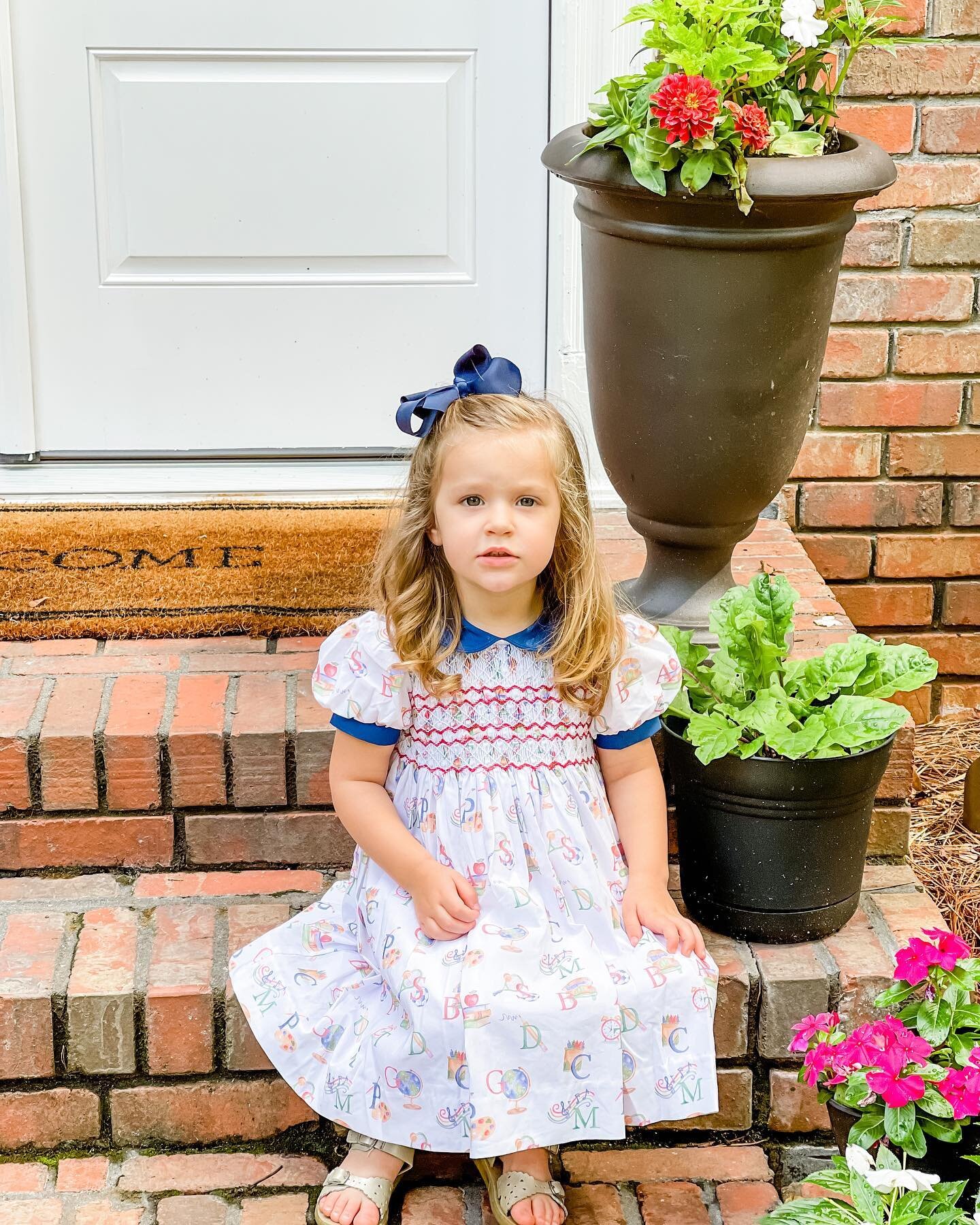That look when Mom tells you summer is half way over 🙁 

Luckily we still have a few weeks to enjoy fun in the sun before school starts. If you are obsessed with cute apple prints and back to school clothes you&rsquo;ll want to check out our blog po