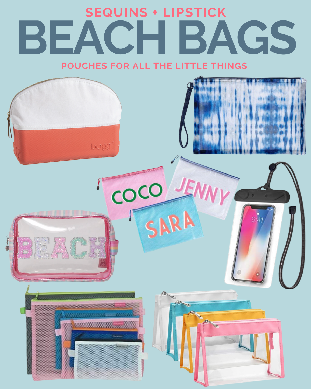 Hyped Item: Beach + Pool Bags — Sequins & Lipstick