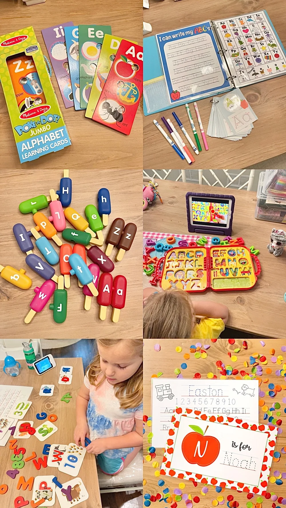 Best Alphabet Learning Toys — Sequins & Lipstick