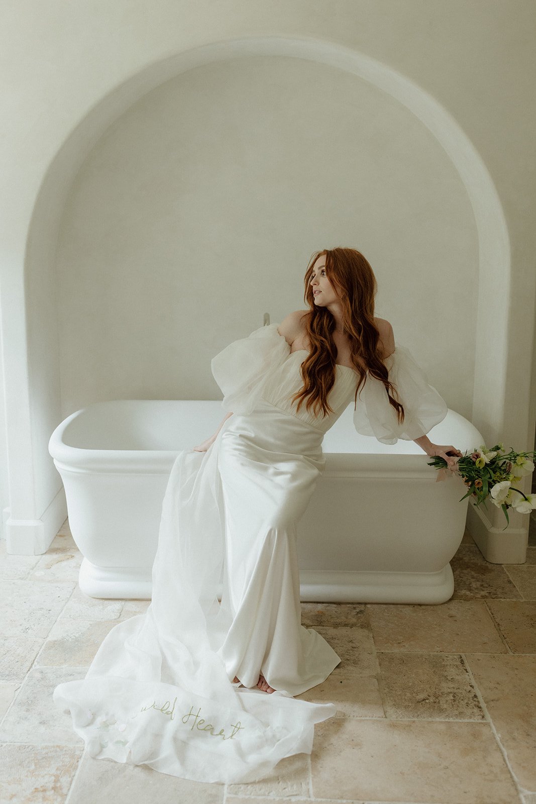 Rosa dress & Paris cape WH X Christina Sfez