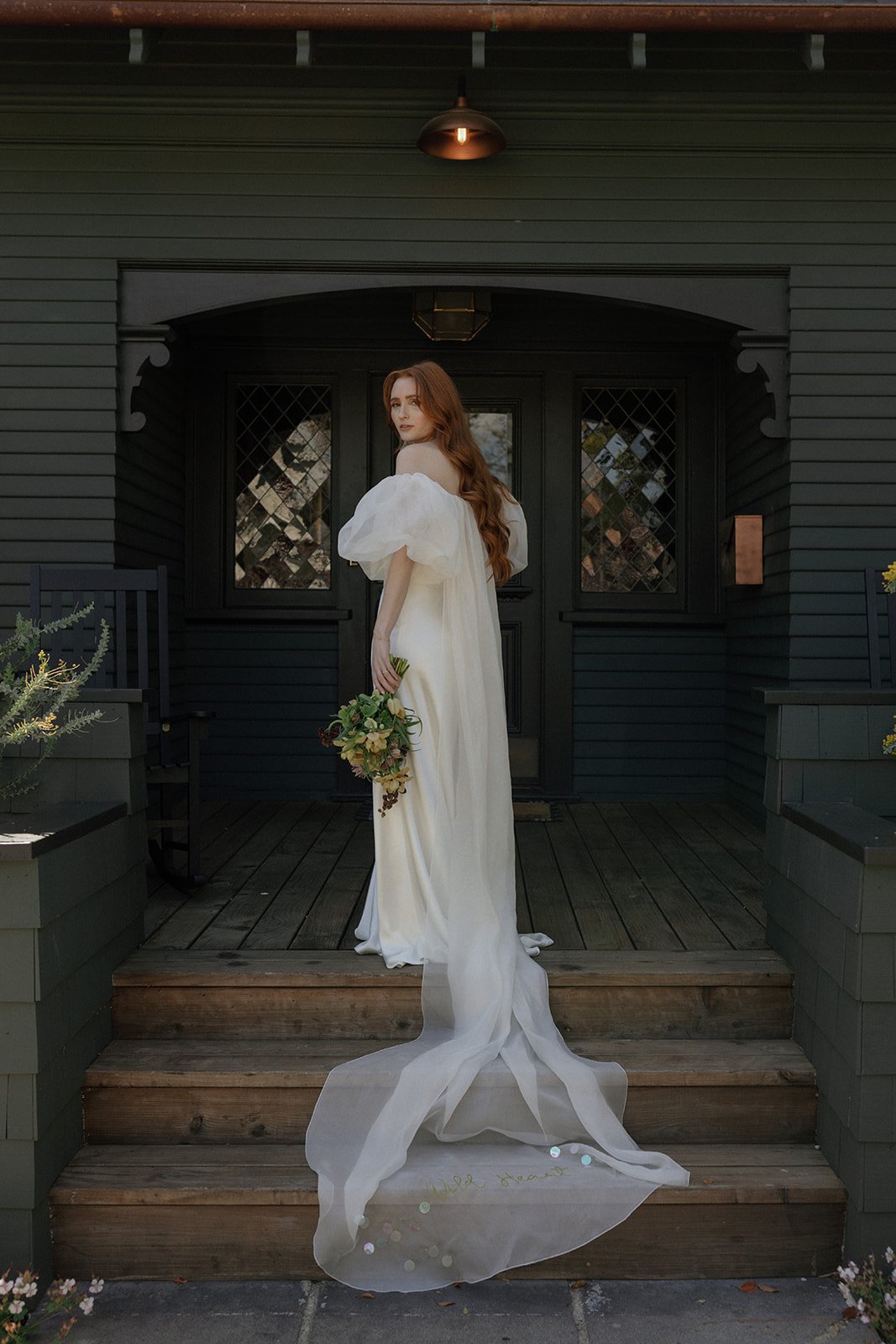 Rosa dress & Paris cape WH X Christina Sfez