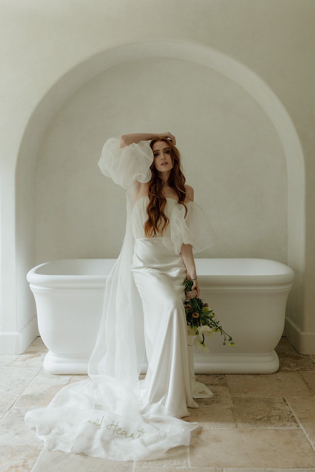 Rosa dress & Paris cape WH X Christina Sfez