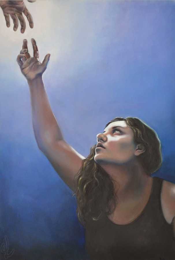 "Inches" Oil on Canvas, 2013, 30 x 42 inches (76.2 x 106.68 cm)