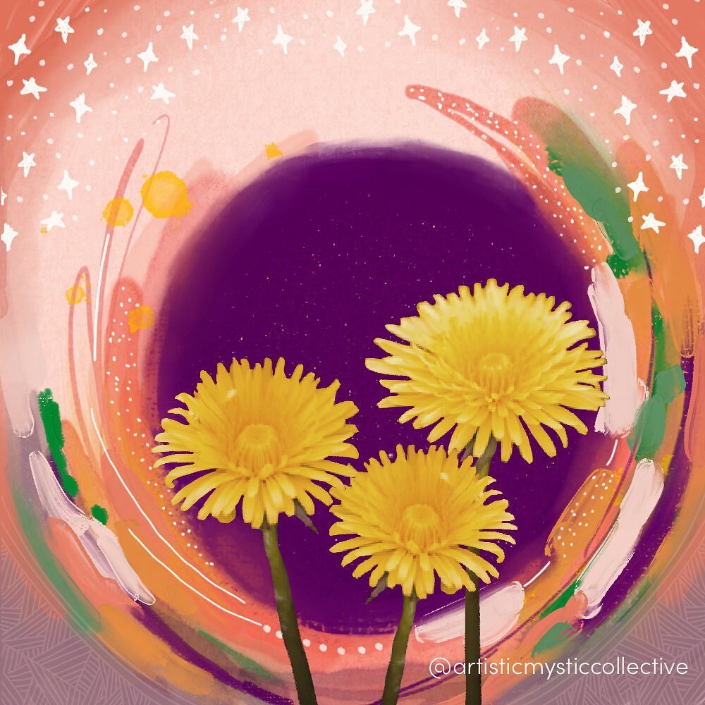 ★ Dandelion Magic ★&nbsp;

I love Dandelions. 

Whenever I think of Dandelion, I think of vitality, tenacity and playfulness. Despite all the odds, Dandelion never gives up and you&rsquo;ll find her thriving not only in backyards everywhere but even 