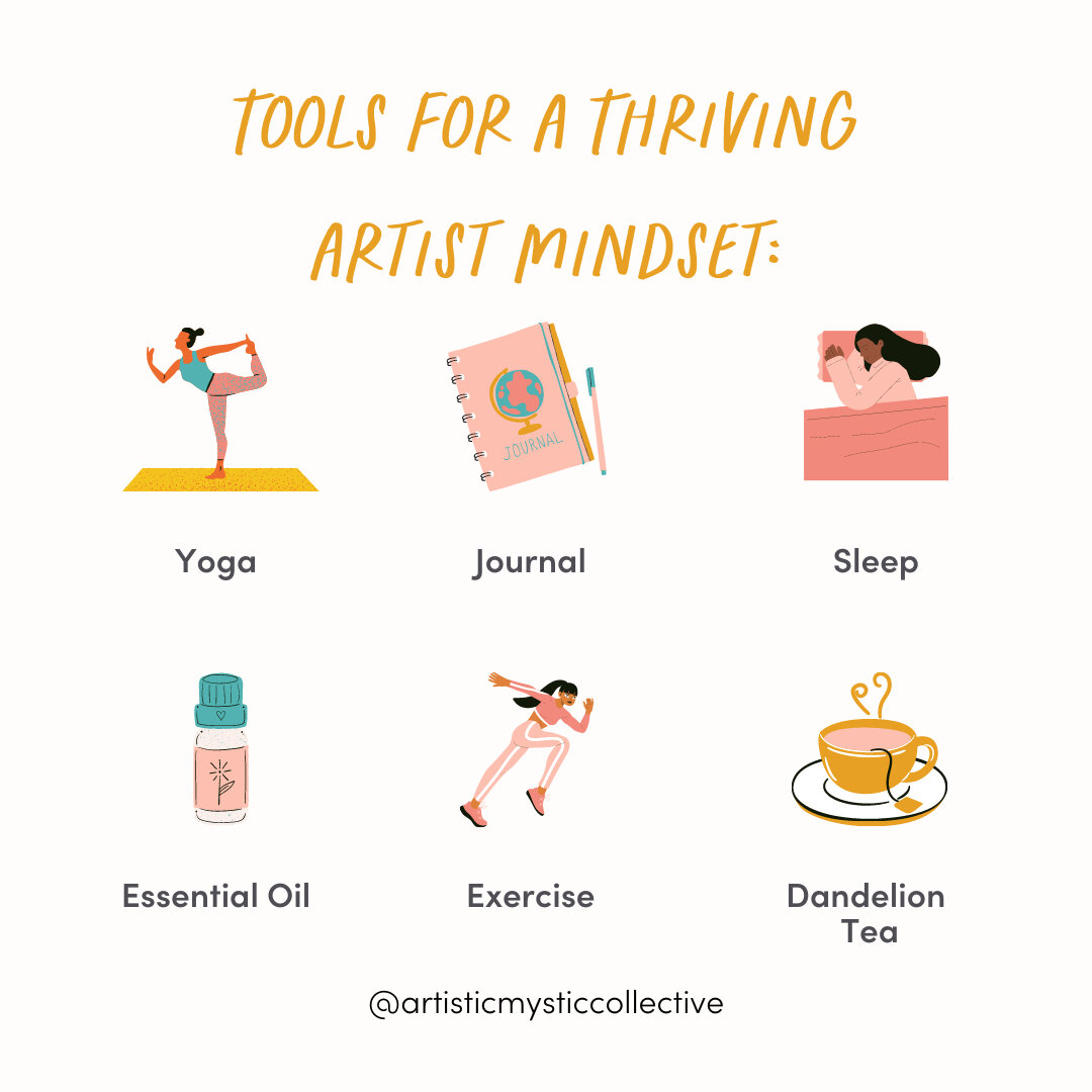 As an artist, you already know how important having a healthy mindset is to you thriving in your creative work. ⠀⠀⠀⠀⠀⠀⠀⠀⠀
⠀⠀⠀⠀⠀⠀⠀⠀⠀
But if you&rsquo;re anything like me, sometimes you need a little bit of pick-me-up to get back you into a better head