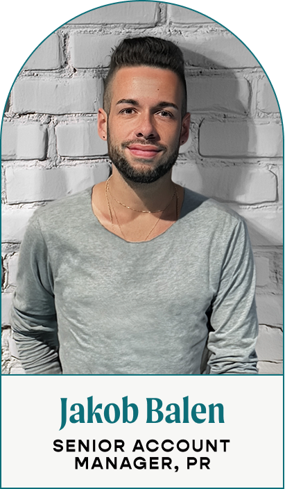 Jakob Balen | Senior Account Manager, PR