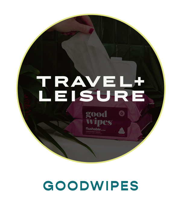 GOODWIPES: TRAVEL + LEISURE