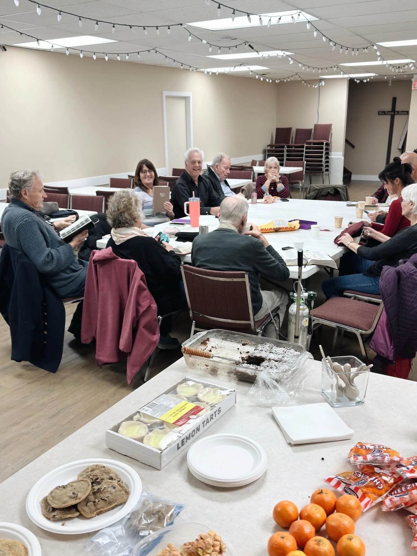 Bible study at our church might not look like what you&rsquo;re picturing.📖

Yes, we open the Word (we&rsquo;re working through Ephesians right now). But there&rsquo;s also a lot of coffee, way too many snacks, good conversation, and honestly, a lot