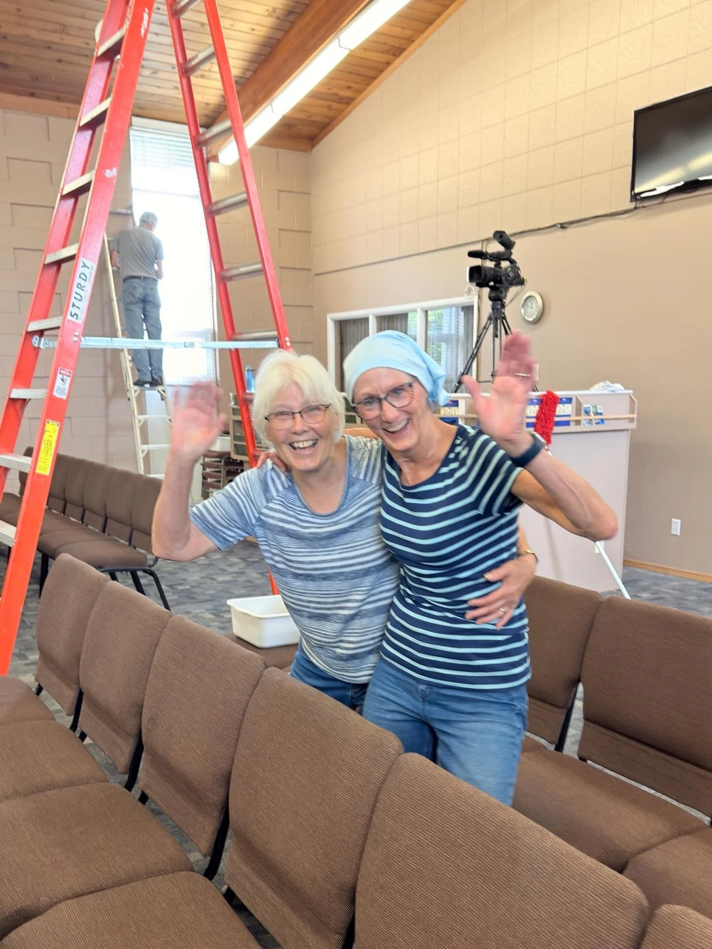 There is something special about a group of people who show up for each other, not just on Sundays, but when there is work to be done too. 

This past weekend our church family gathered for a cleaning bee and honestly it was just a really good time. 