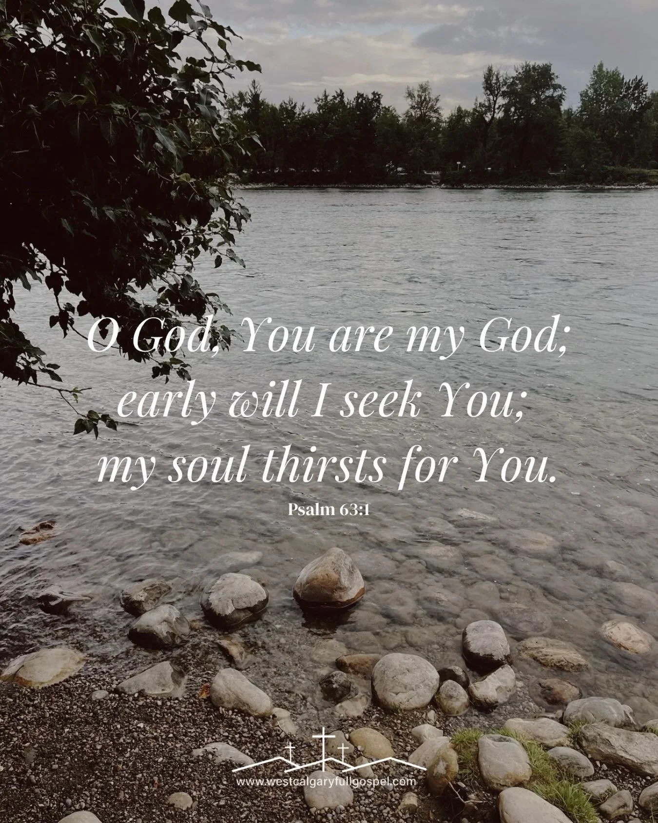 There&rsquo;s something about moving water that reminds us what our soul is really thirsty for. 

David wrote it best: &ldquo;O God, You are my God; early will I seek You; my soul thirsts for You.&rdquo; 

Some days life feels dry and we don&rsquo;t 