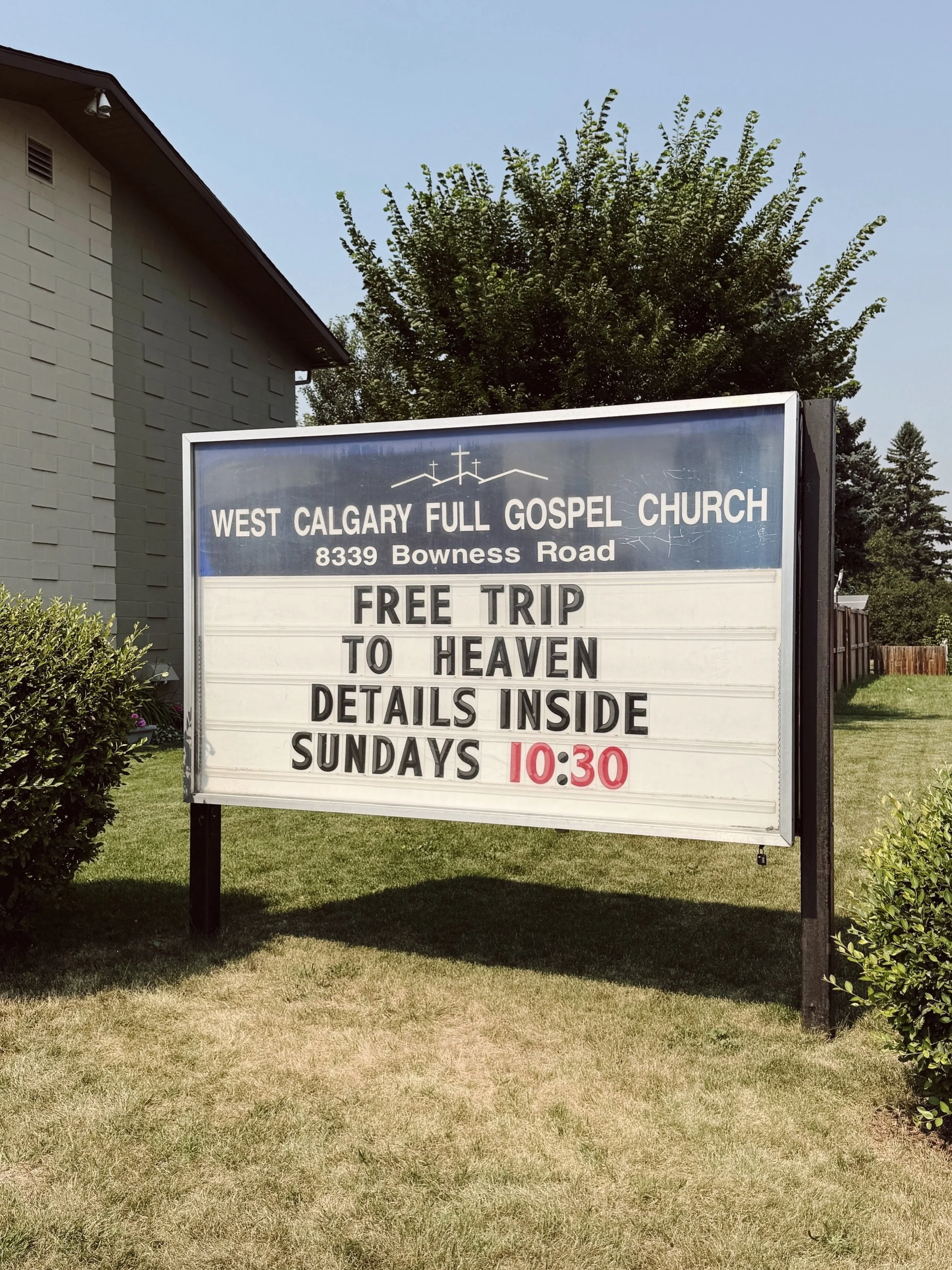 Everyone&rsquo;s talking about summer travel plans, so we thought we&rsquo;d remind you about the best destination of all. Heaven. 🤍

Come find out what &ldquo;details inside&rdquo; really means. Join us this Sunday at 10:30 AM, in person or online.