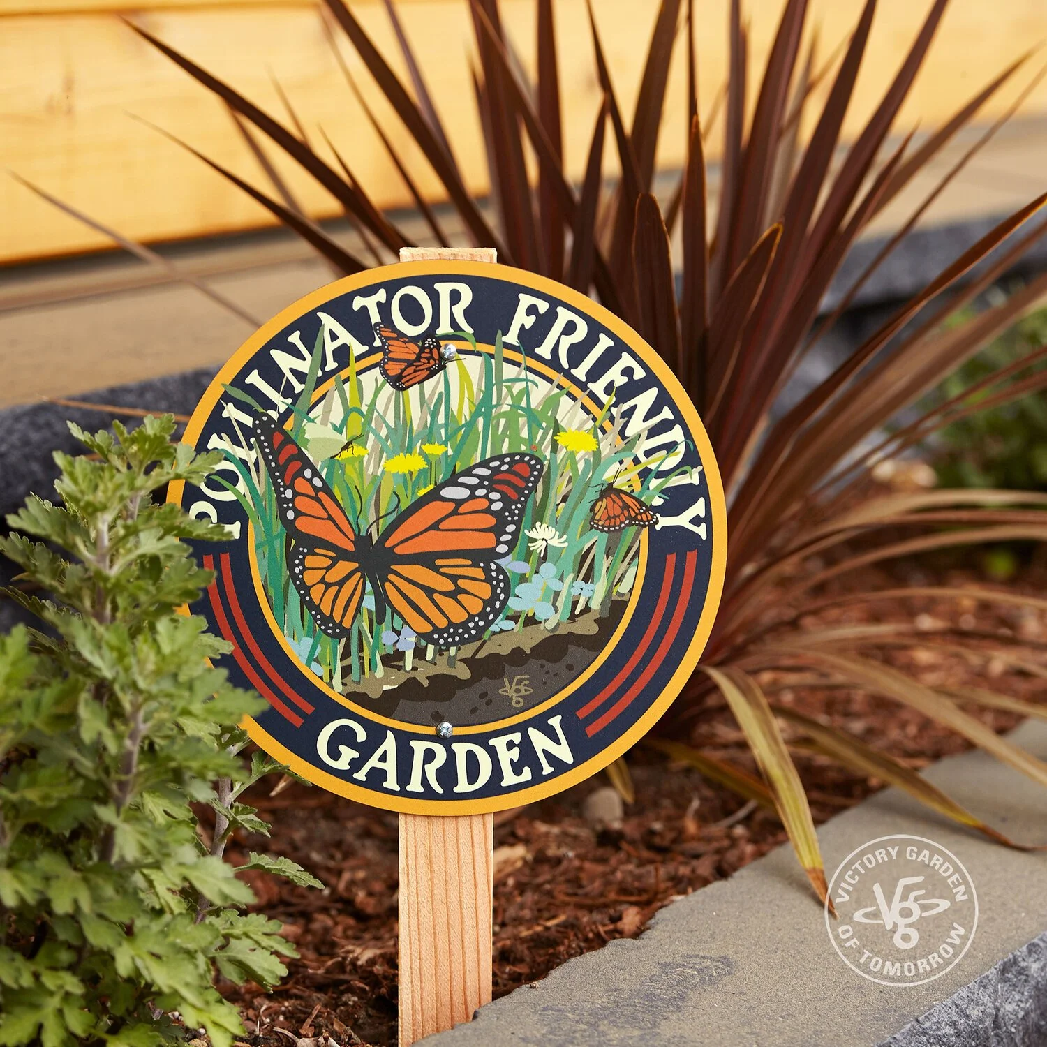 Butterflies' Pollinator Friendly Garden Sign — Garden Signs