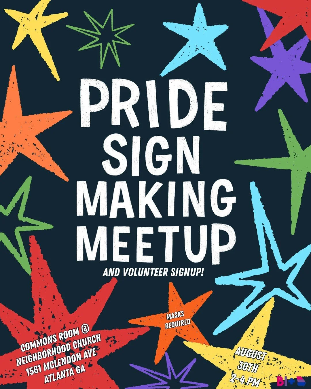 Pride Sign Making Meetup and Volunteer Sign Up!