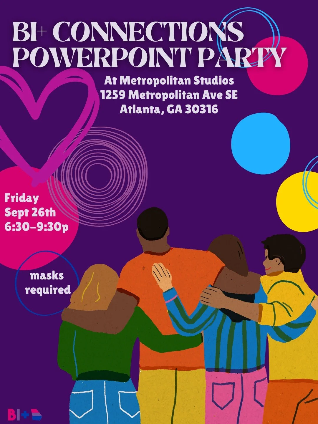 Bi+ Connections PowerPoint Party