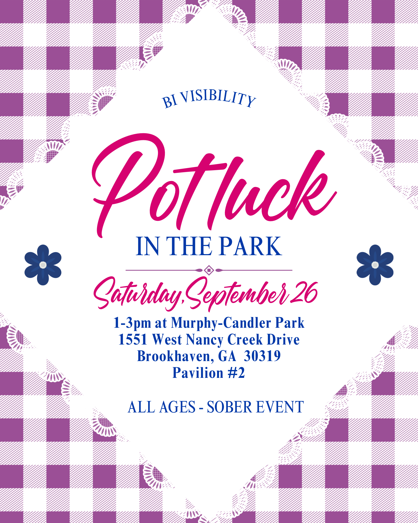 Bi Visibility Potluck in the Park