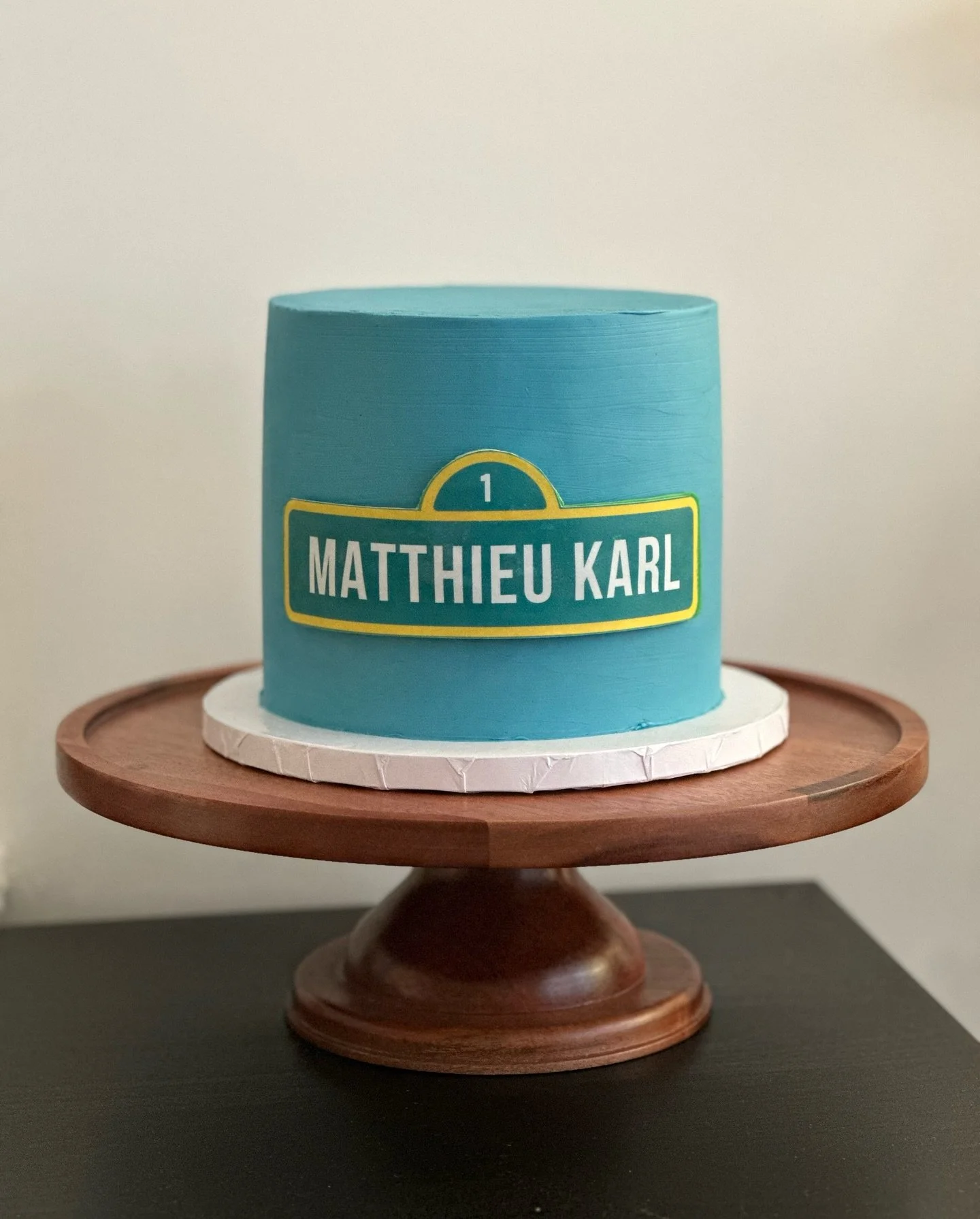 Happy 1st Birthday Matthieu Karl!

#neapolitancake
Devils Chocolate Cake, Strawberry Compote, Vanilla Bean Swiss Buttercream