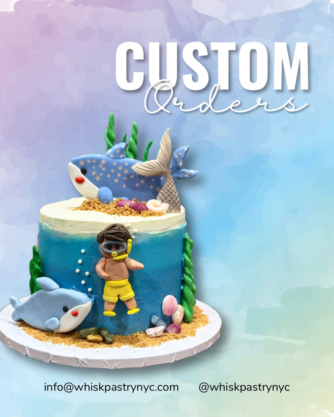 Your celebration deserves something truly special! 🍰

We specialize in crafting custom cakes for weddings, birthdays, and beyond, alongside beautifully designed custom cookies for every occasion.  No idea is too big or too small &ndash; let our expe