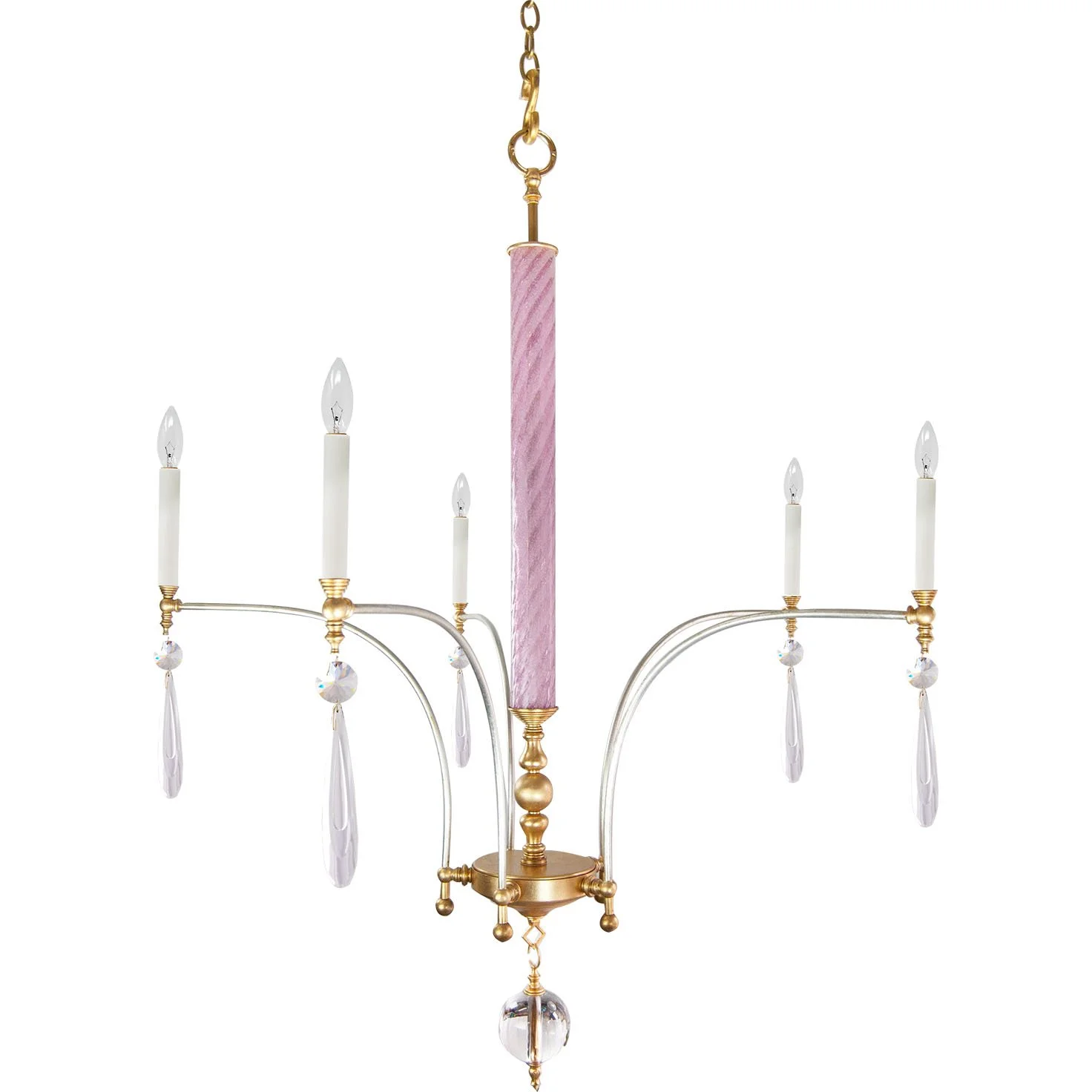 Grace with Vintage Pink Murano Glass