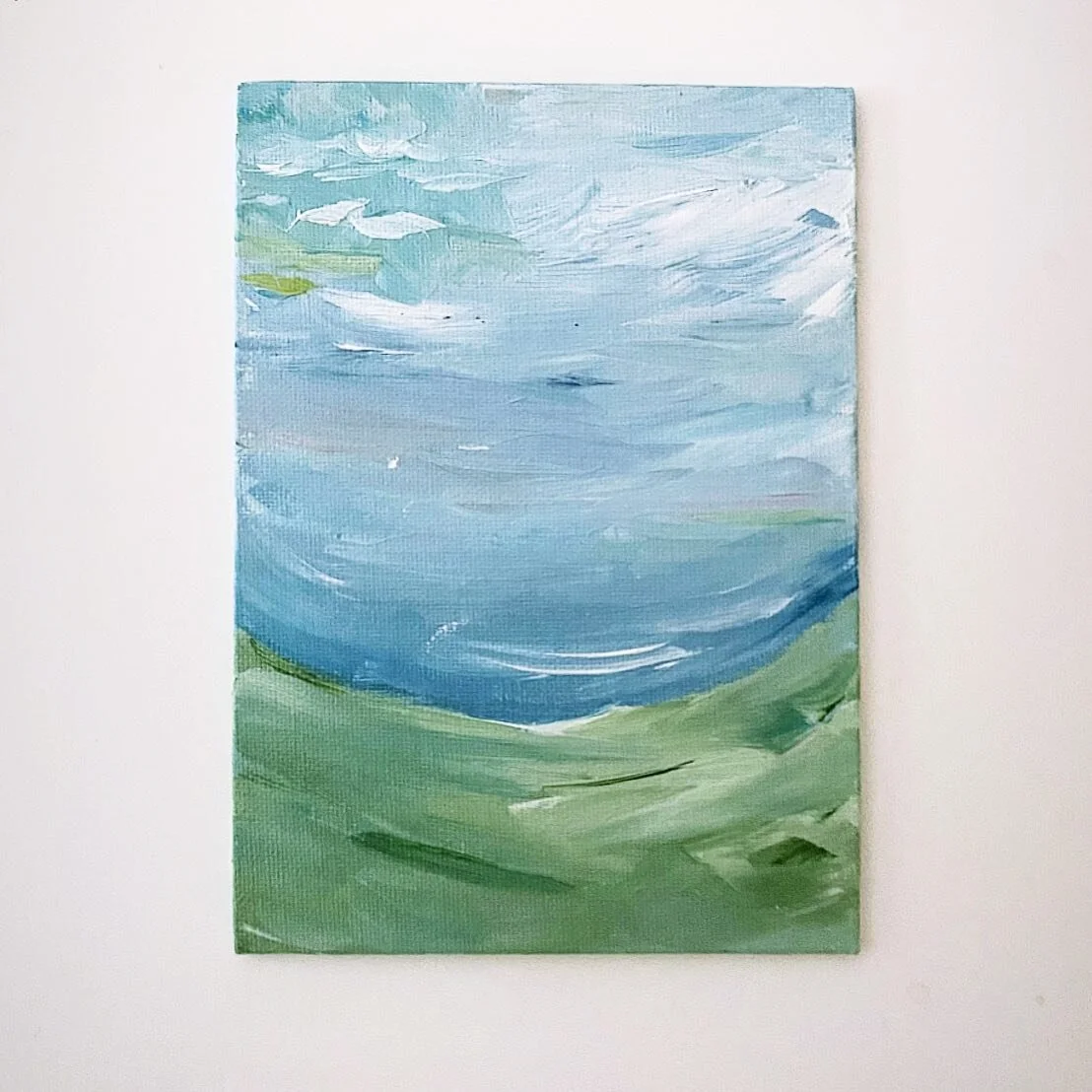 🎉Mini original &lsquo;Peace Paintings&rsquo; collection is here! I&rsquo;ve been teasing it for awhile, and am testing the waters starting with a few small paintings freshly listed in the shop (ranging from 4&rdquo;x4&rdquo; to 8&rdquo;x10&rdquo;). 