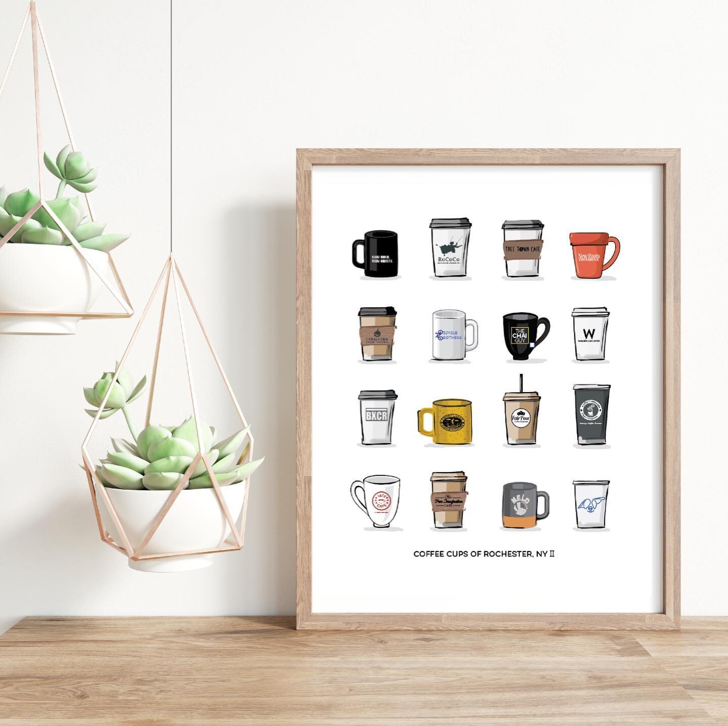 🚨 Brand NEW for 2022&hellip;
Coffee Cups of Rochester 2.0!! ☕️ ☕️ 

The bestselling, original CC of Roc has been the fan favorite since it launched, which has been SO fun! It has sparked conversation and inspired people to check out new places, whic