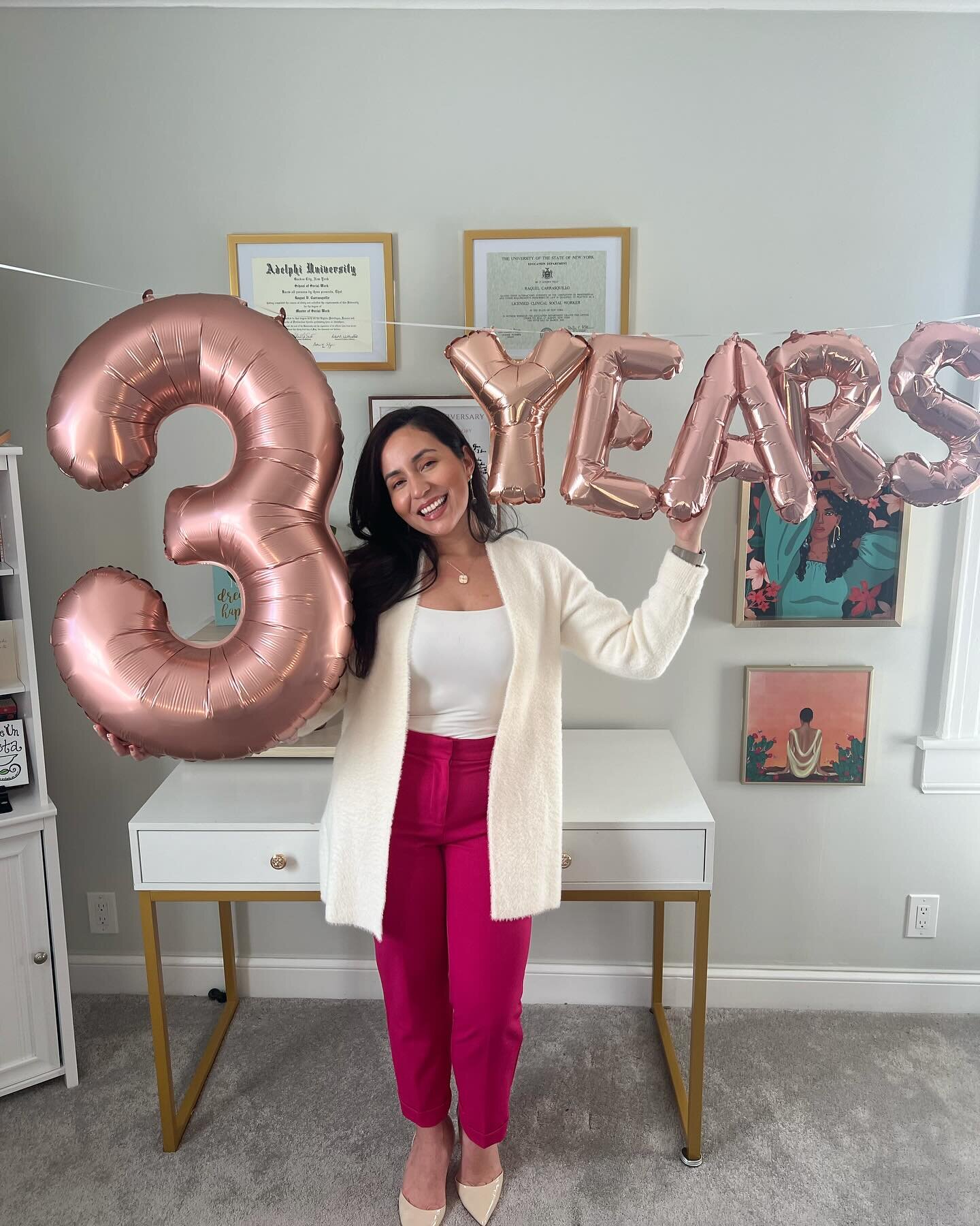 Happy 3rd Birthday to my business!!! 🥳

🙏 I am beyond grateful for all I have learned over the past 3 years, and for the loving support from others along the way. 

🎉As part of my celebration, I have created a monthly newsletter and will be sendin