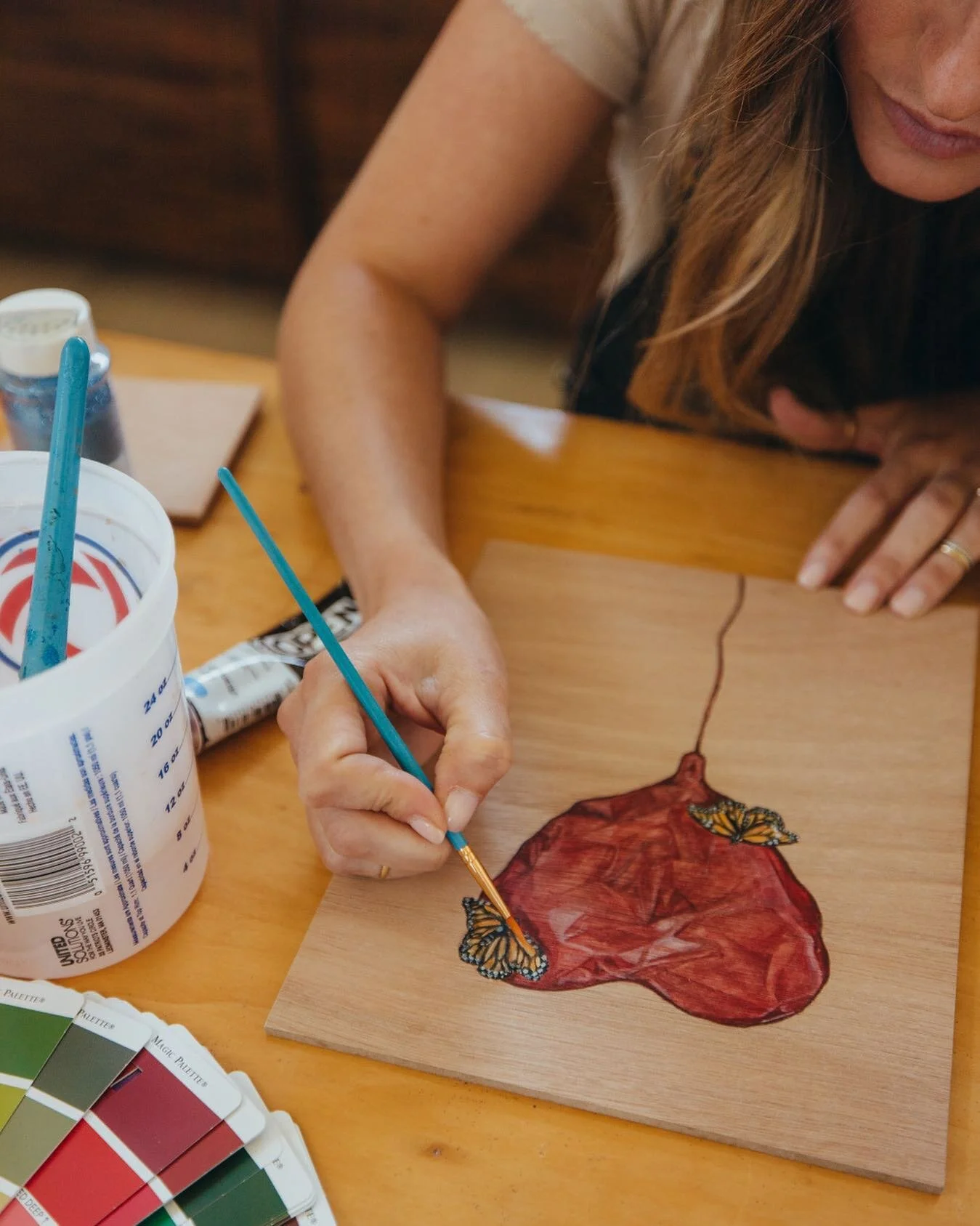 CONFESSION
I hoard art because I get so attached to each piece that I have an emotional time giving them up. 🙈
⠀⠀⠀⠀⠀⠀⠀⠀⠀
LUCKY for YOU I need more room in my studio so I will be posting a couple of old pieces for a mini FLASH SALE. 
⠀⠀⠀⠀⠀⠀⠀⠀⠀
STAY T