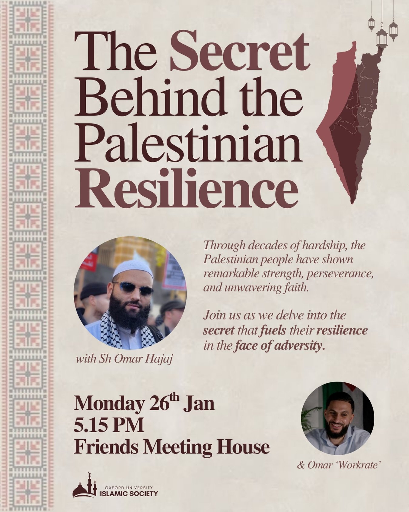 ✨ The Secret Behind Palestinian Resilience ✨

How do Palestinians continue with faith, dignity, and hope in the face of unimaginable hardship? At the heart of this resilience is Islam. A source of meaning and moral strength that shapes how suffering 
