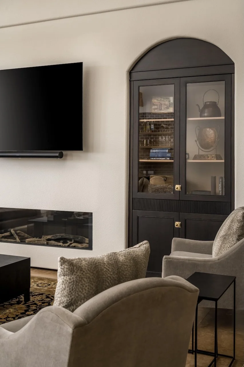 Rancho Pointe Living Room Built-In Cabinets