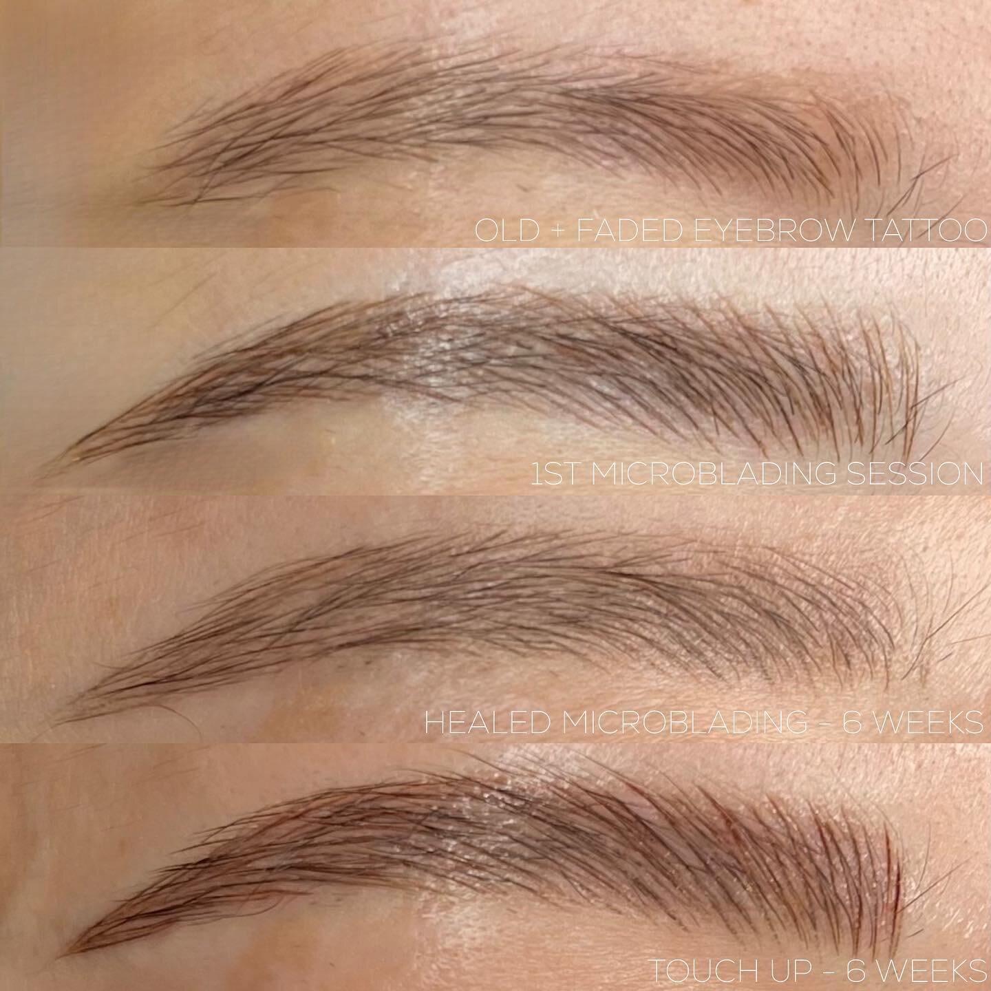 A little bit of microblading goes a long way 👌🏻 

Let&rsquo;s be honest about something here.. microblading is the EVOLUTION of eyebrow tattoos. Microblading is the reason why eyebrow tattoos have become so popular, and that is because it&rsquo;s n