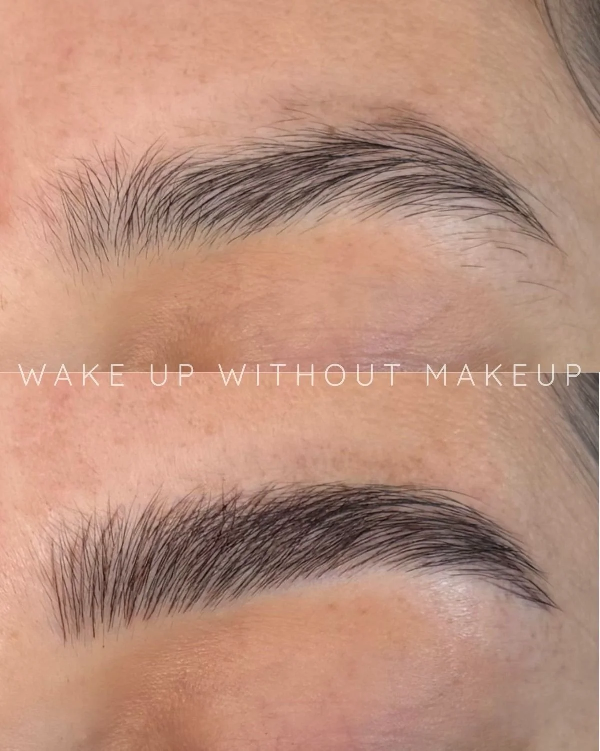 Your brows, but better. 

This client came in for her first microblading appointment wanting to keep her naturally full, thick brows &mdash; just with a little extra fullness in sparse areas and a more polished shape.

The goal was simple: enhance wh