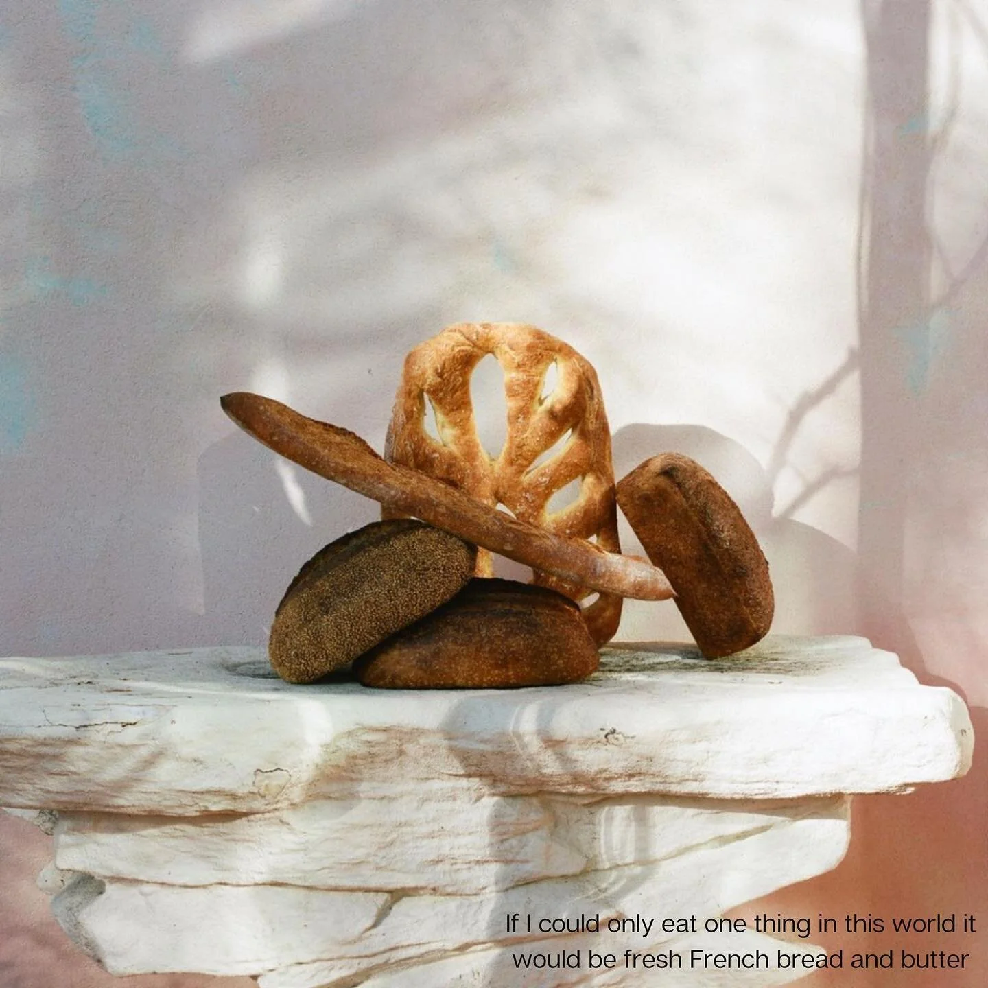 A teaser for this week&rsquo;s story 🥖🧈 What is your favorite thing in the world to eat? What you might choose for your last meal. It could be something simple, maybe from your childhood. Or, something reserved for special occasions only. For me, i