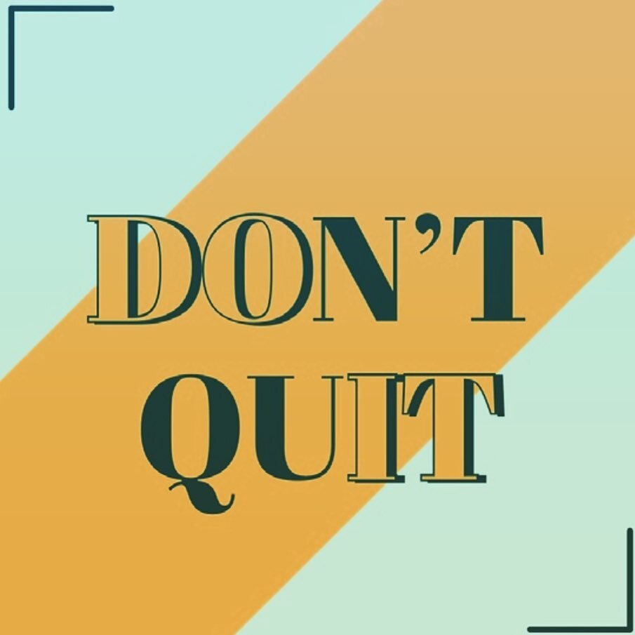 When was the last time you felt like quitting? What stopped you?

#recalculating #recalculate #quit #perserverance #perseverance #problem #solve #idea #win #lose #inspirational #inspiration #inspire #motivation #motivational #amazing #dont #yougotthi