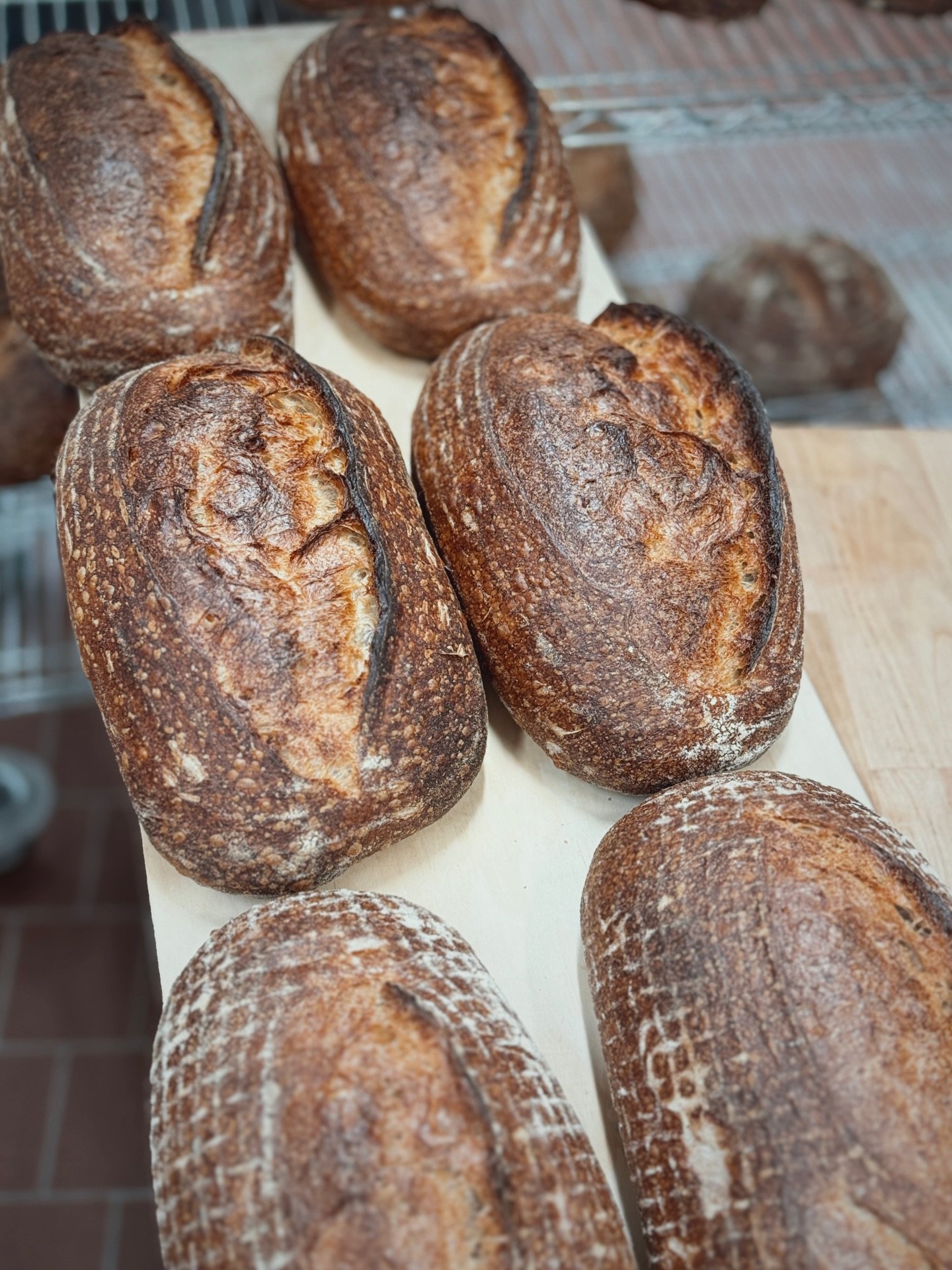 Wednesday is a wrap!
Back with more on Friday. 

#properbread #sourdough 
@cairnspringmills