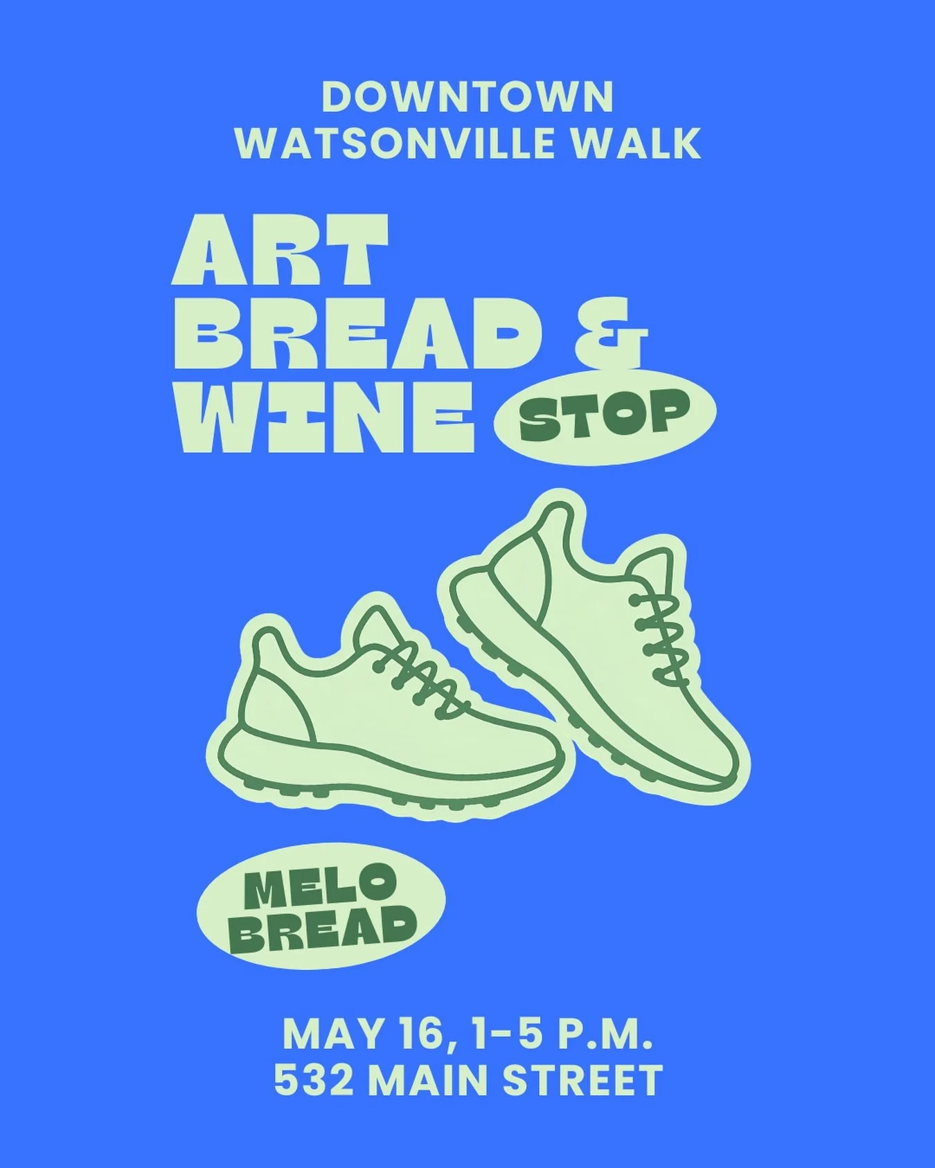 Join us TODAY, May 16 as we host @bargettowinery at the bakery for the Watsonville Wine, Beer and Art Walk by @watsonvillerec 

1 - 5p