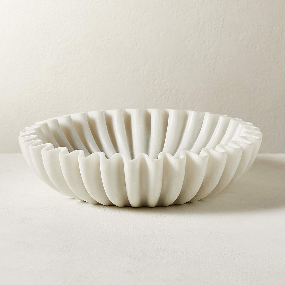 Fluted bowl by CB2
