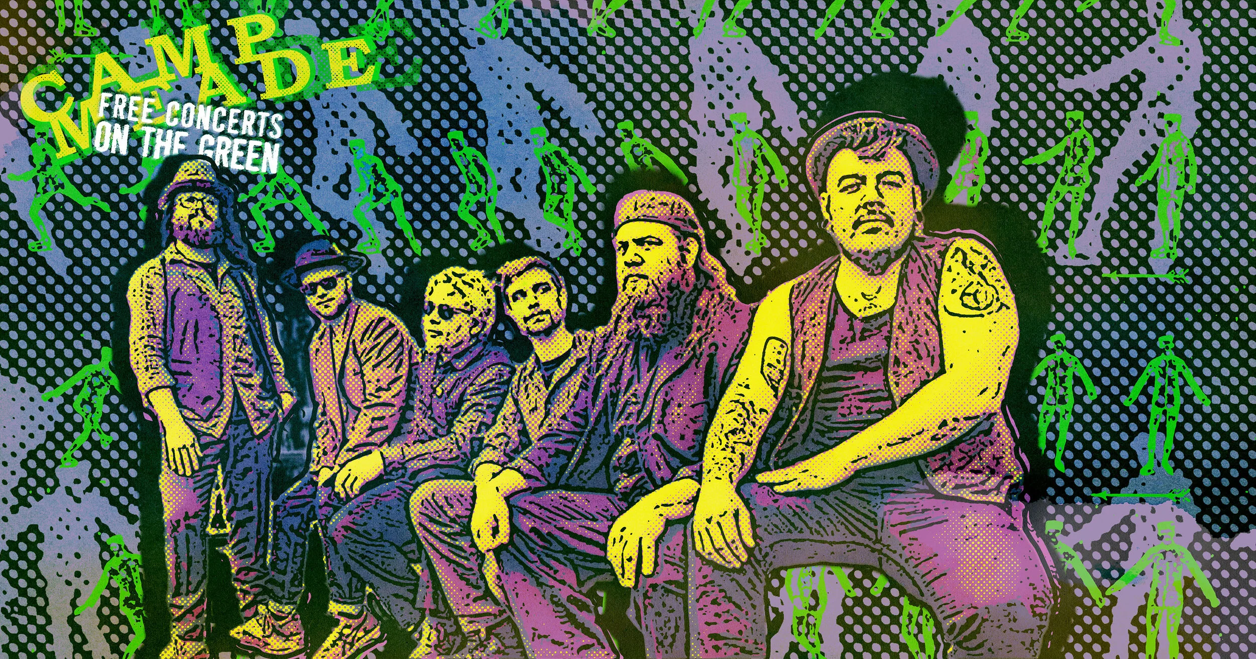 SUNDAY Free concert on the green with: Mal Maïz