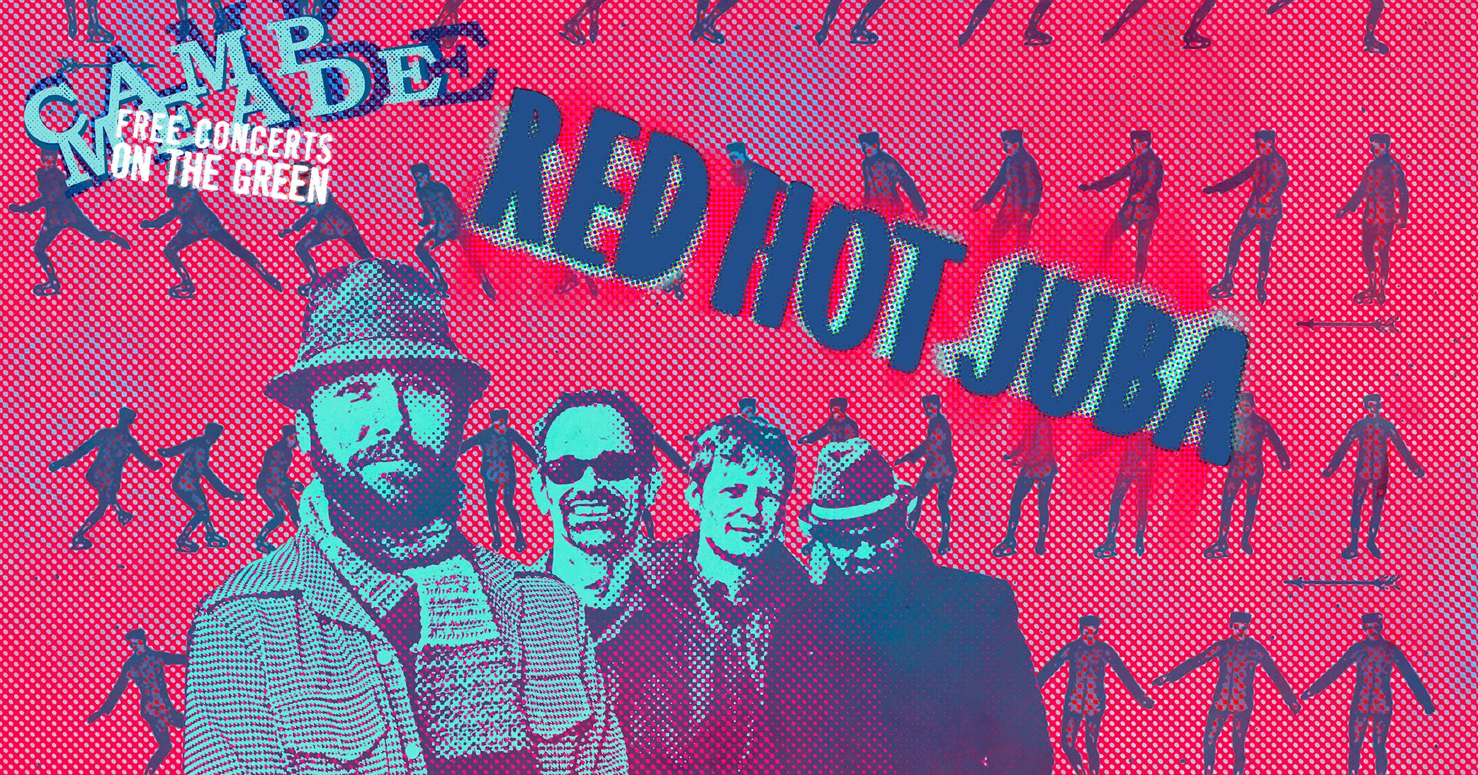Friday Free concert on the green with: Red Hot Juba