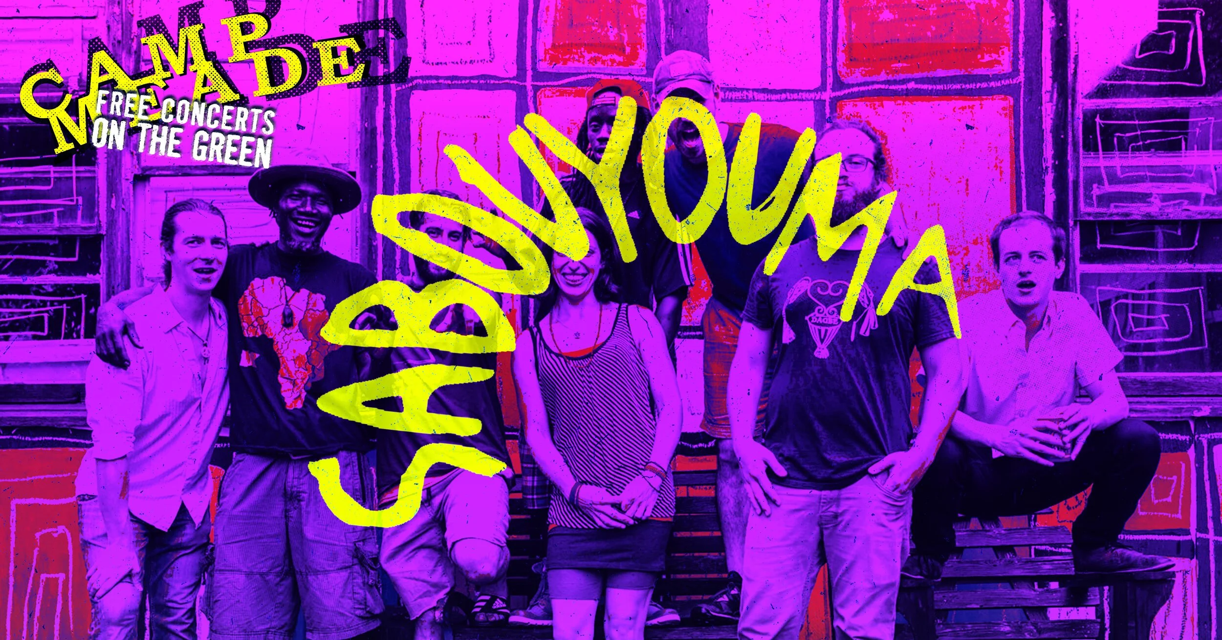 SUNDAY concert on the green with: Sabouyouma