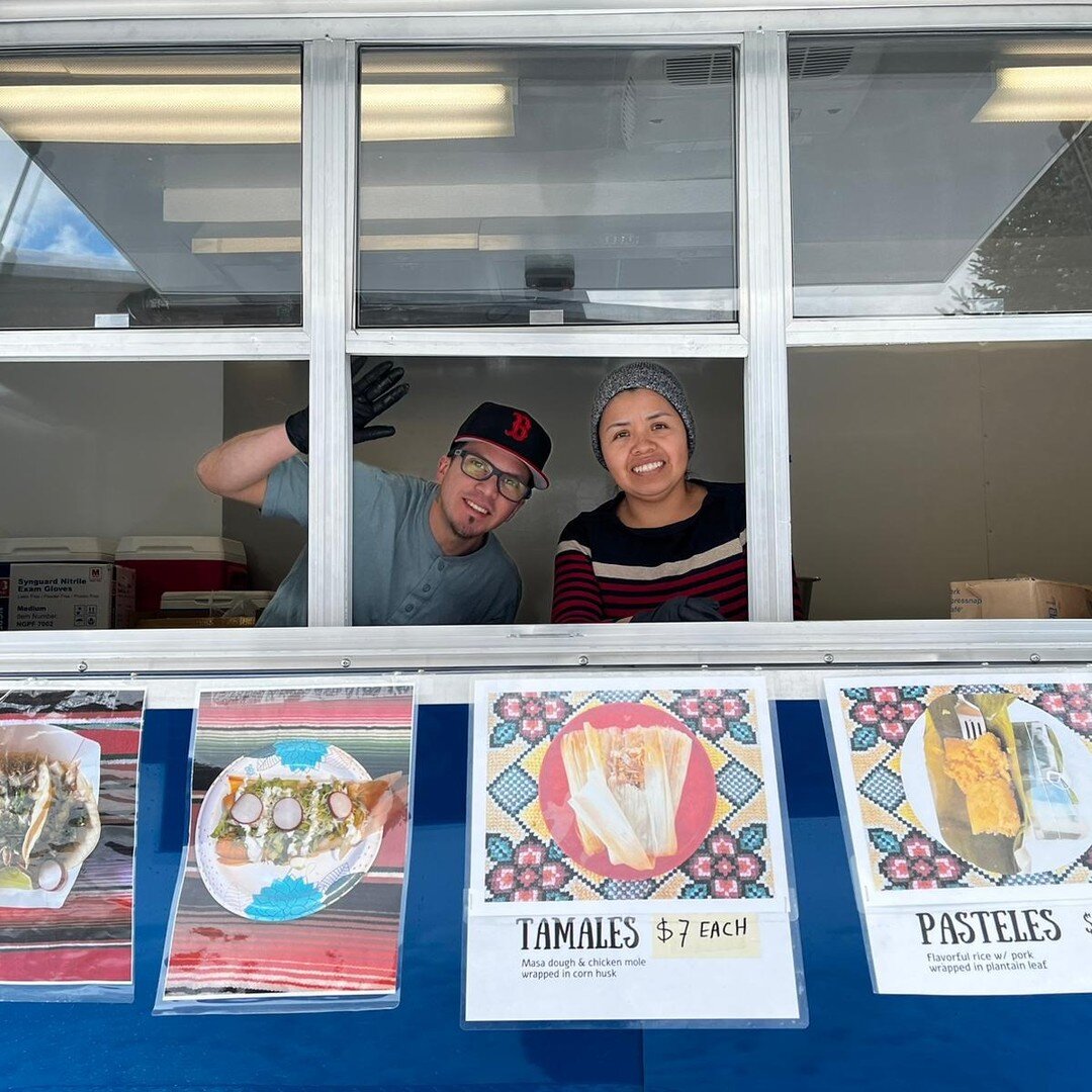 Join us as we welcome Jaunchy and Sabina and the @mexirico_autentico food truck to the Green every Sunday this season. Have you been craving mouthwatering pasteles? They've got em! Tacos? Those too! Tamales? You know they have those! Not familiar wit