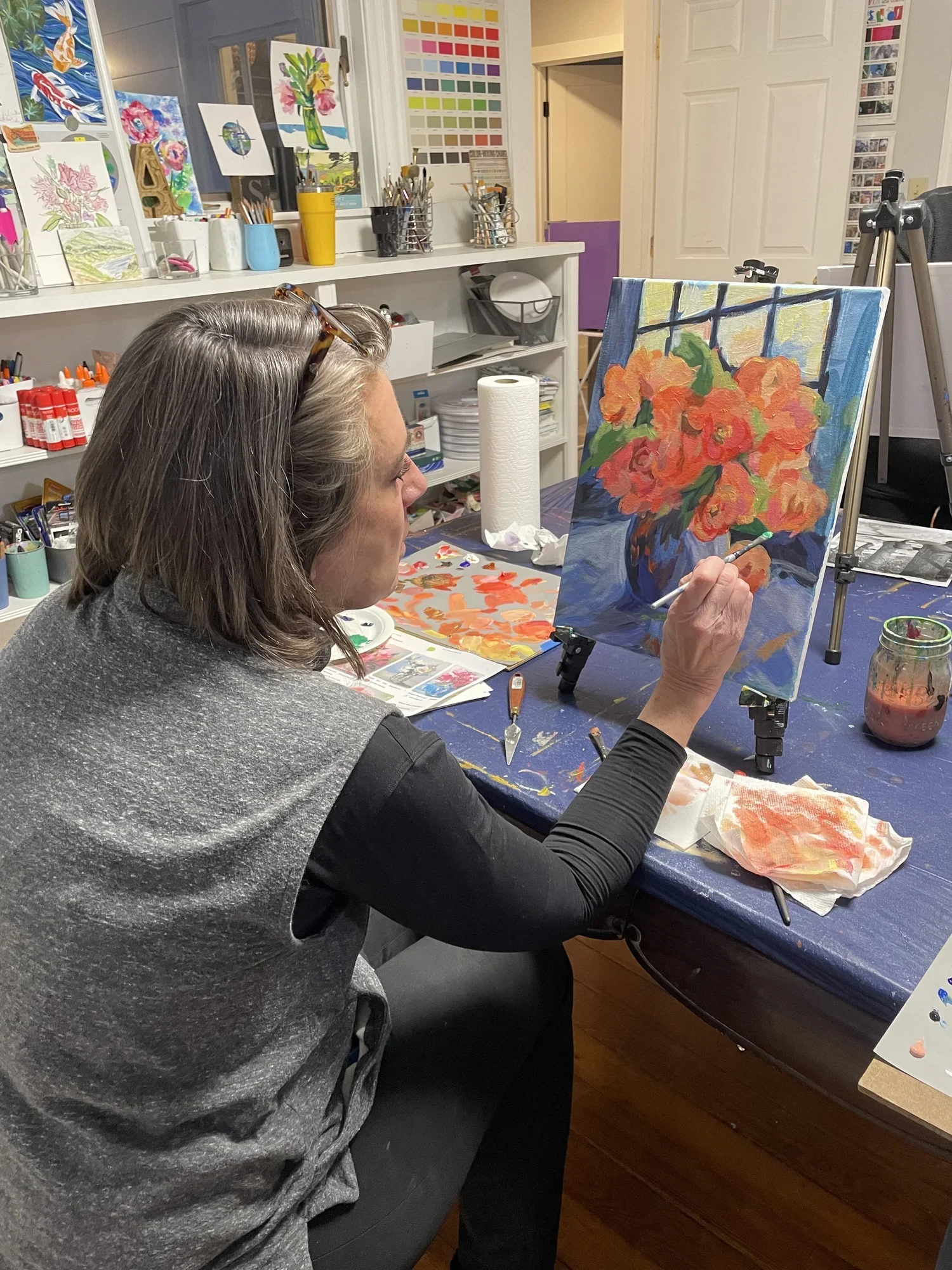 Intro and Continuing Oil Painting Workshop