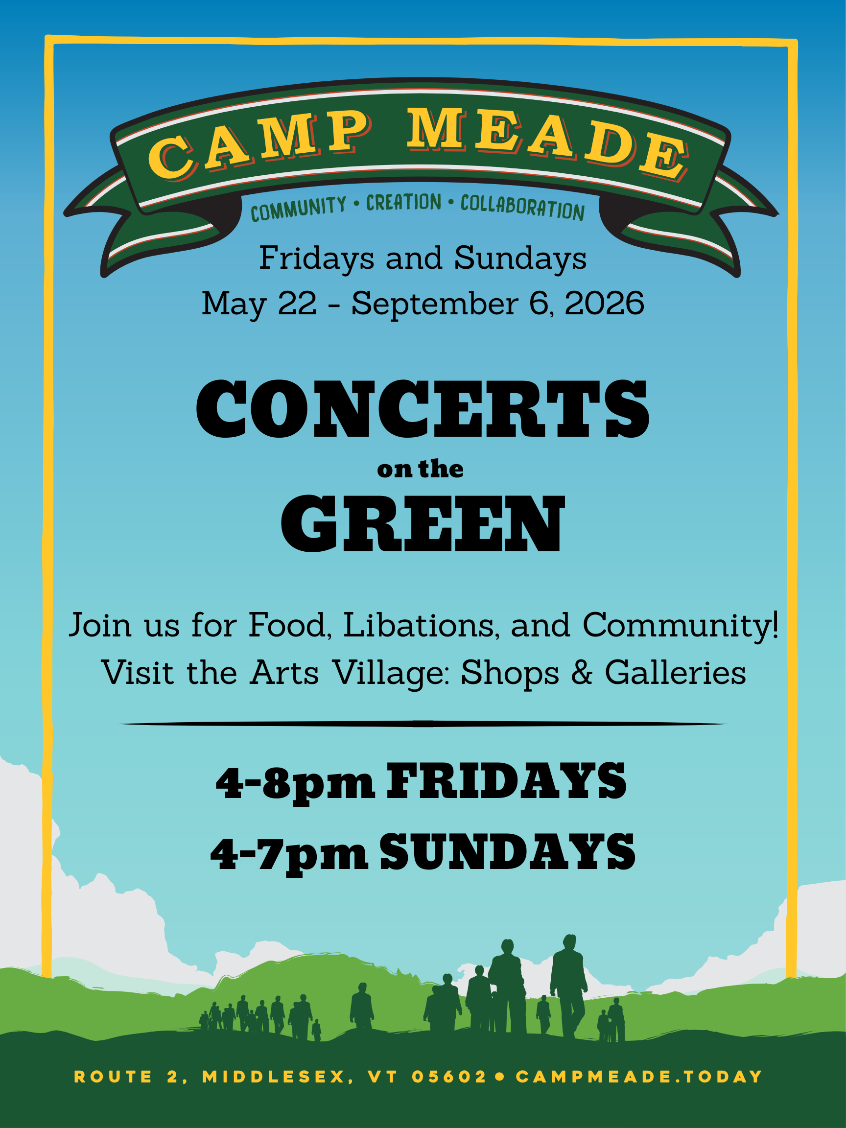 Concerts on the Green - Friday!