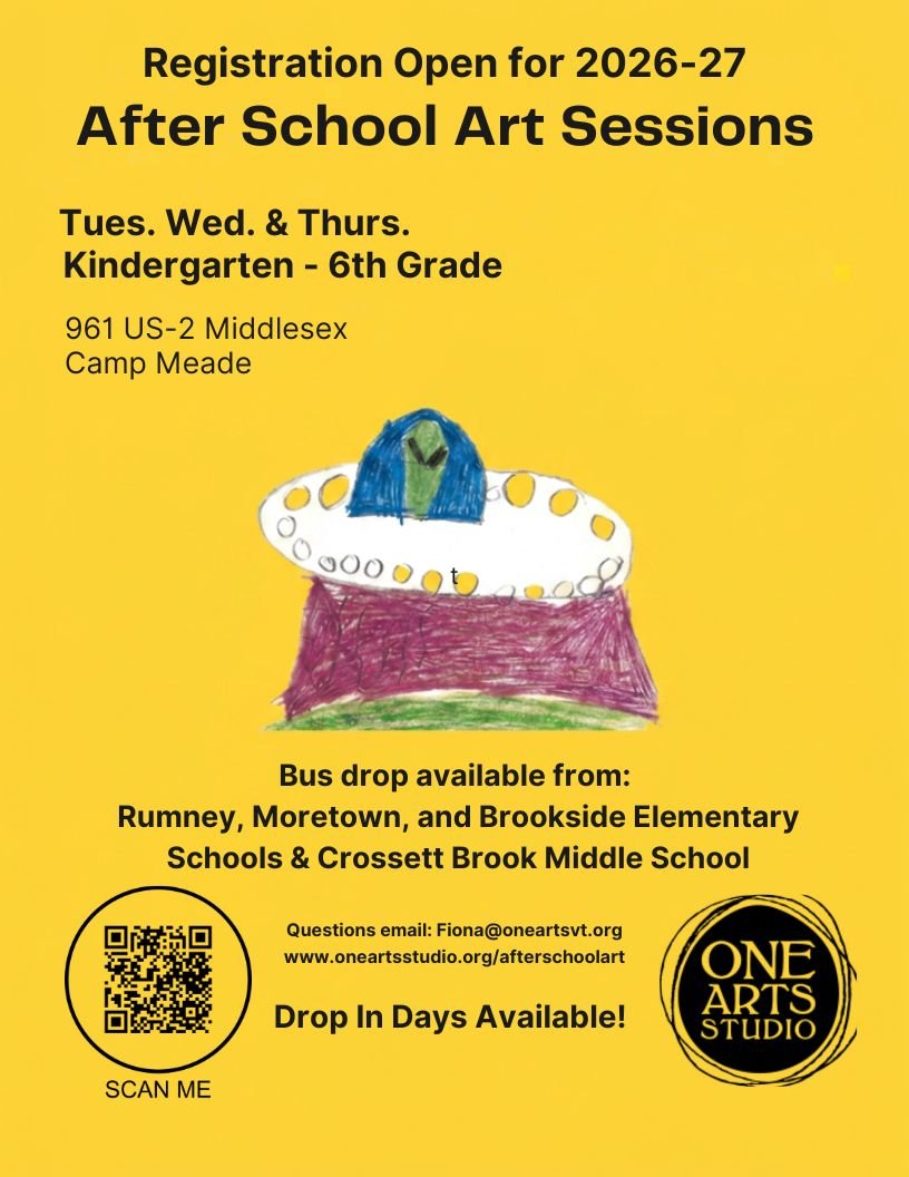 After School Art Sessions: K-6th Grade