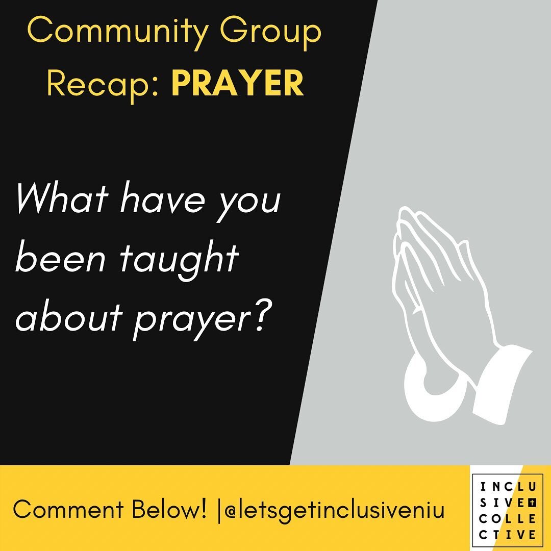 The past three weeks we have been in meaningful conversation about renewing our understanding of prayer. How can the practice of prayer be more expansive than folding our hands, closing our eyes, and lost with our words? How might it actually be life