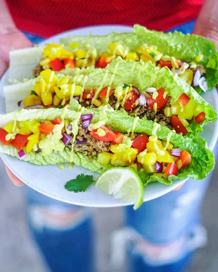 Protein-Packed Vegan Lentil Quinoa Tacos