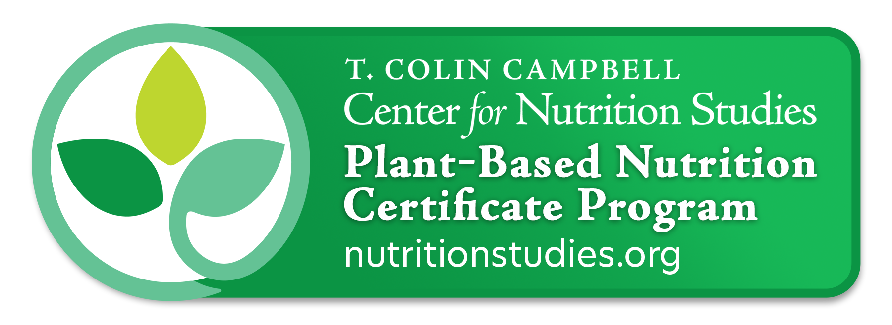 T. Colin Campbell Center for Nutrition Studies Grad Badge.png