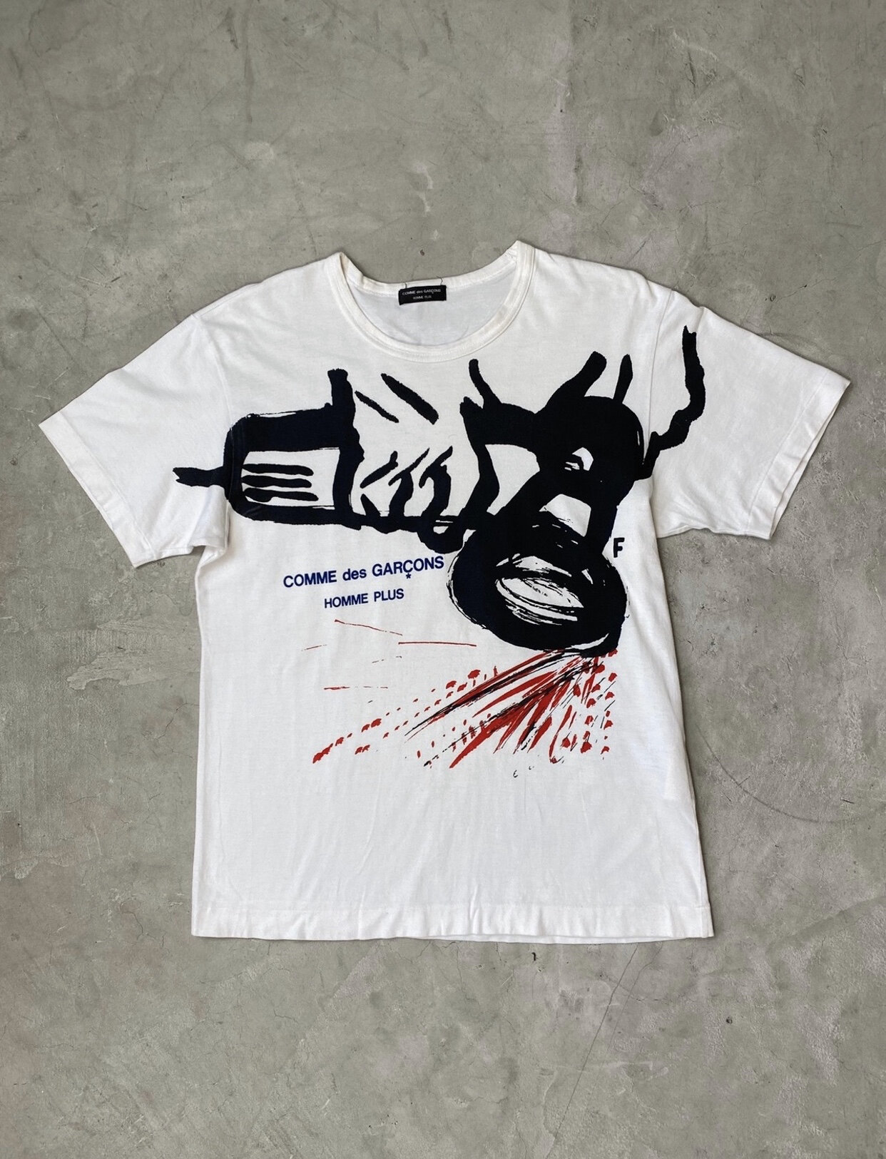AW/99 Comme Des Garcons Homme Plus Graphic Tee — murderarchive