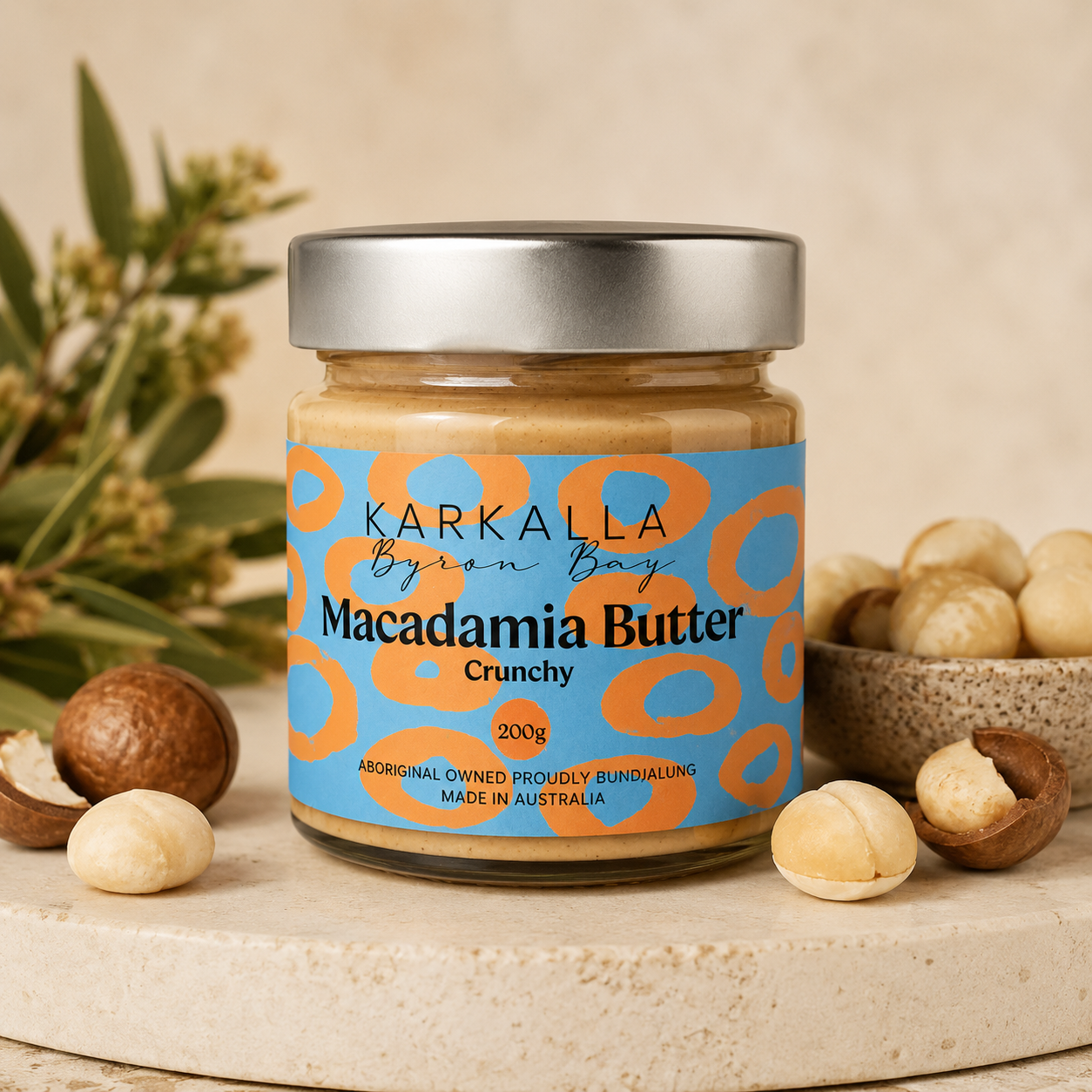 MACADAMIA BUTTER- CRUNCHY